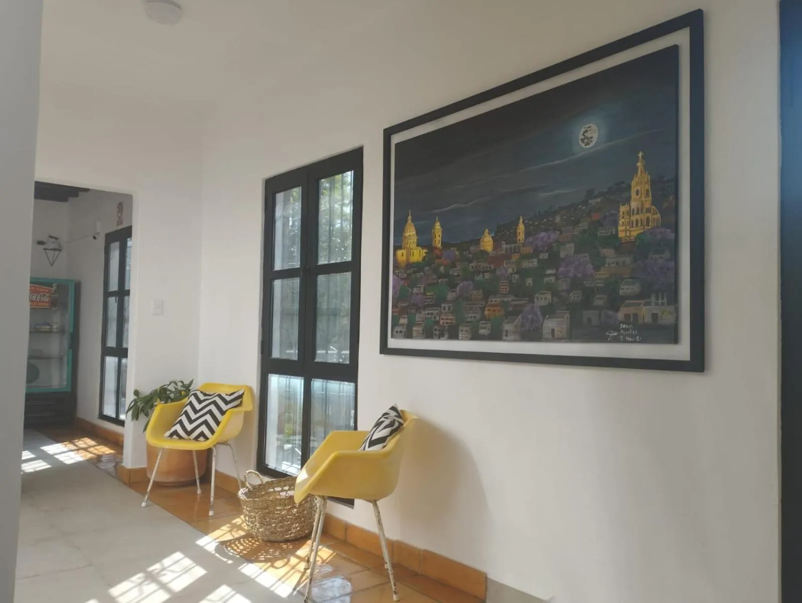 Seating area in Hotel La Lejona