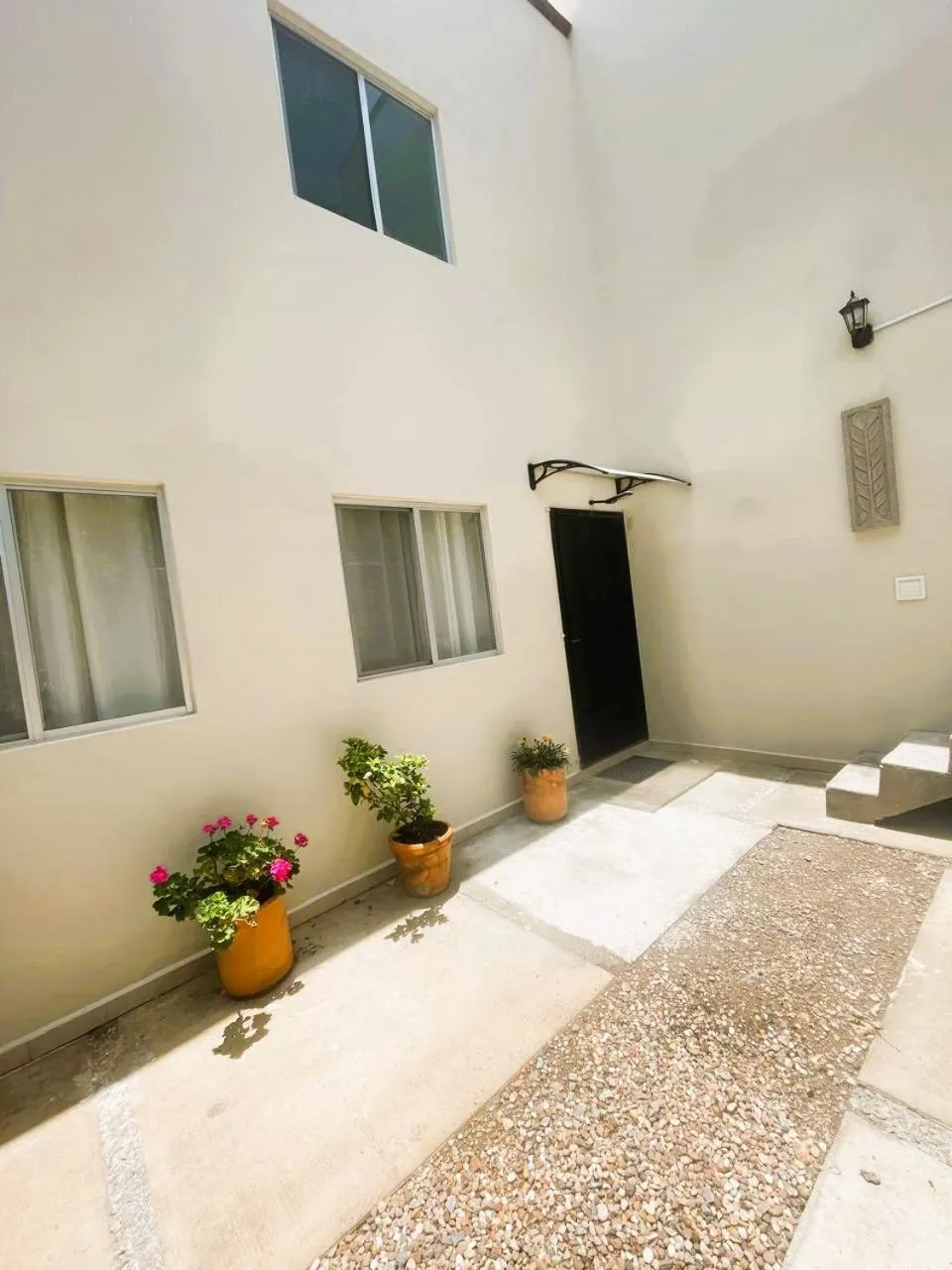 Facade/entrance in Hotel La Lejona