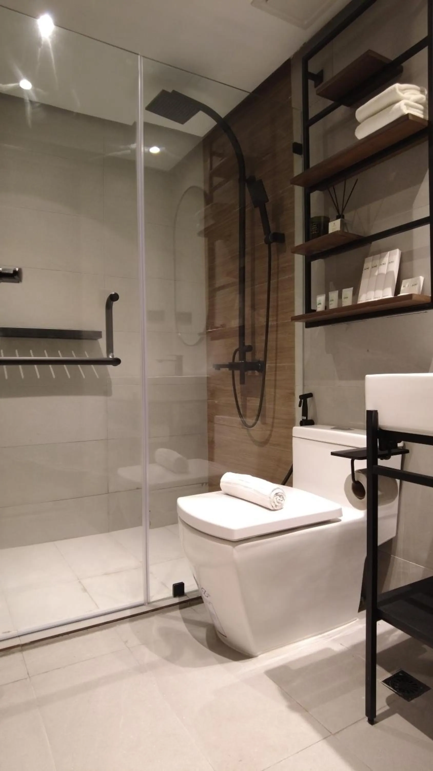 Shower in Acro Residences