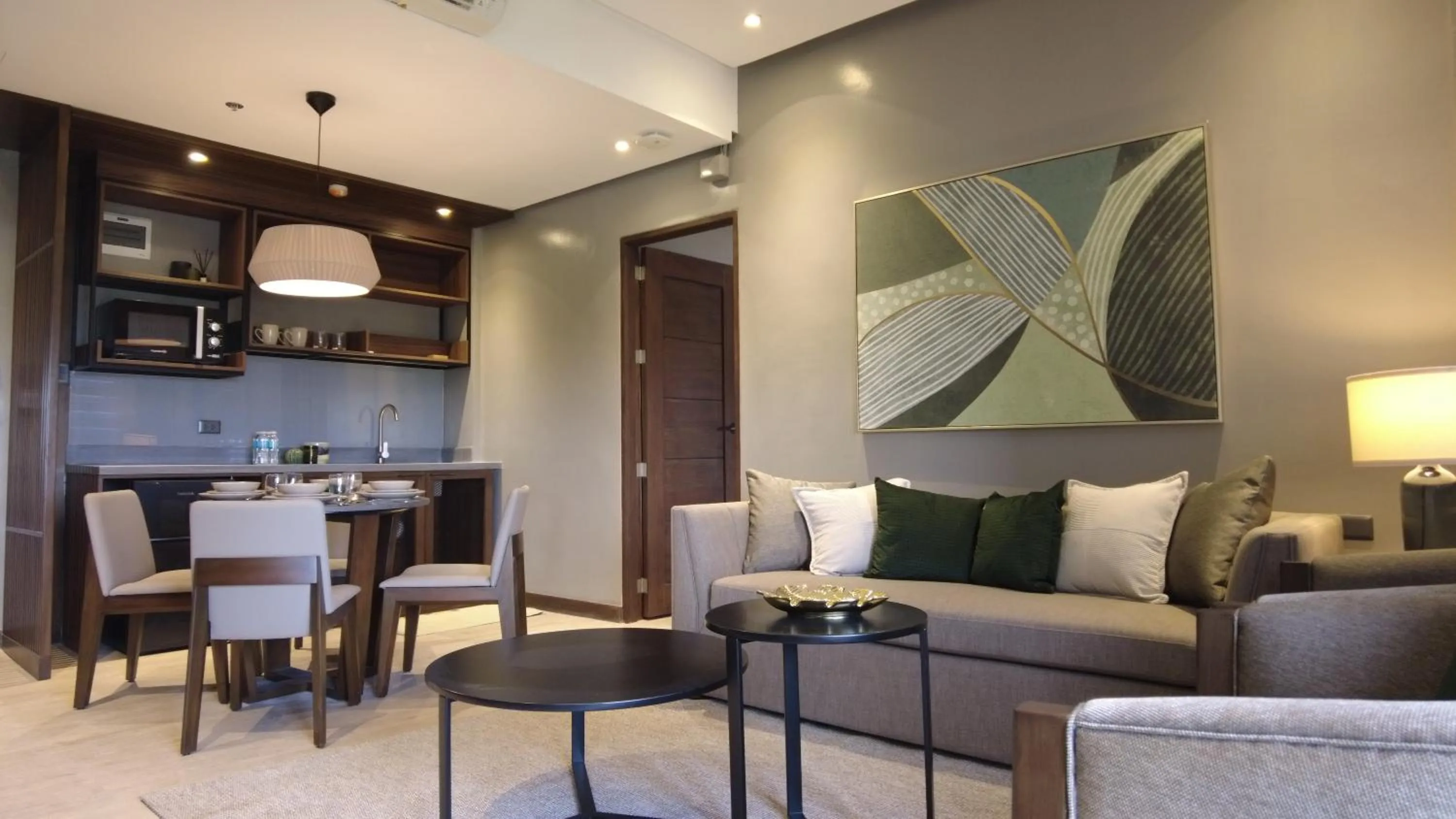 Living room in Acro Residences
