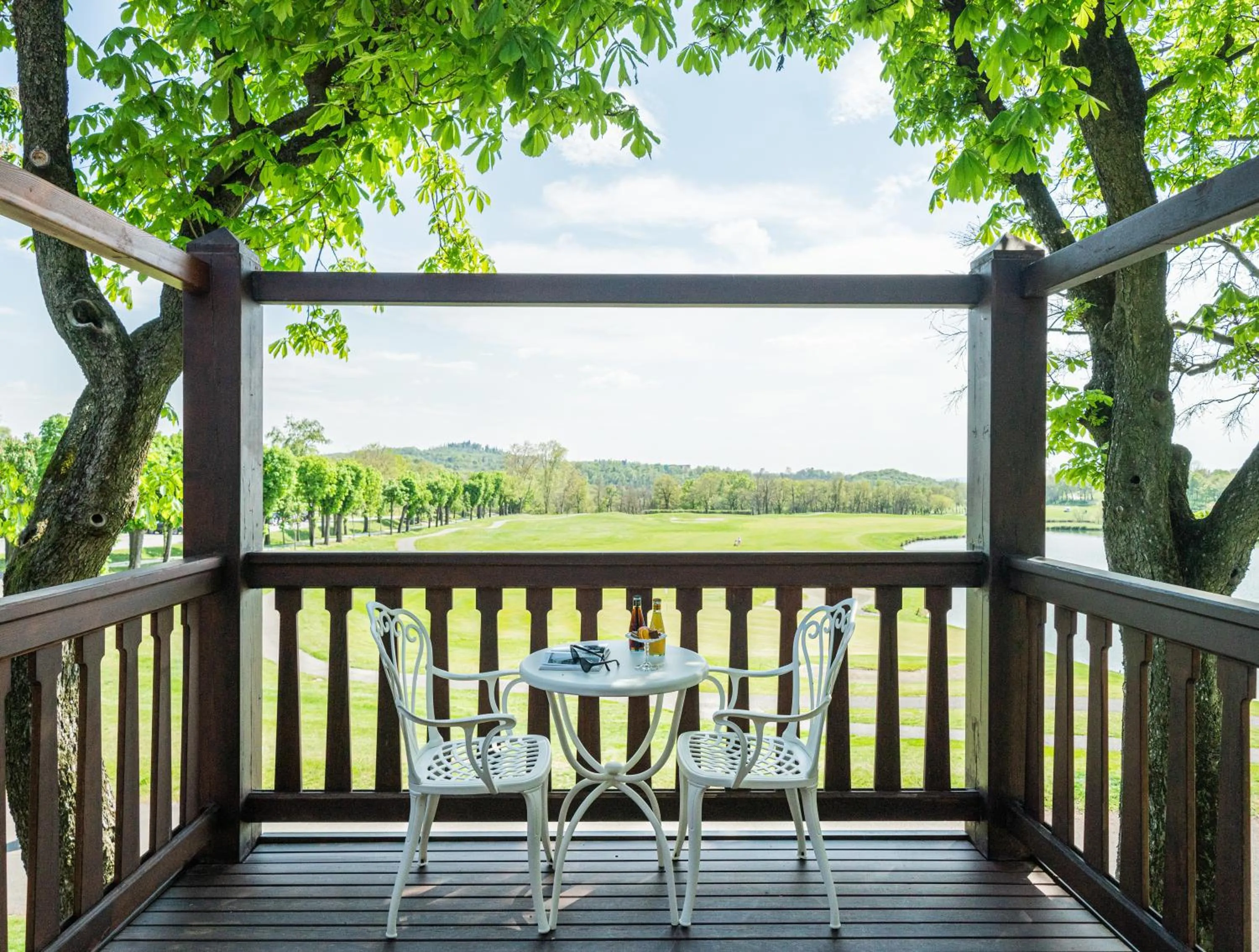 Balcony/Terrace in QC Grand Hotel Villa Arzaga Garda Spa & Golf