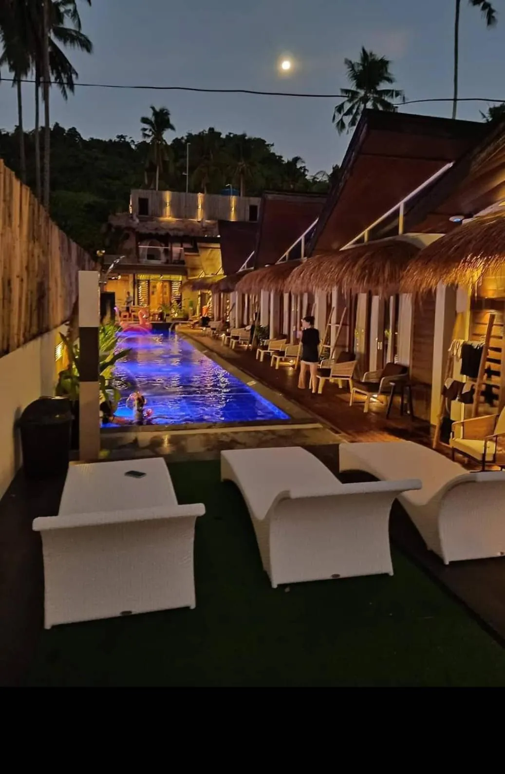 Property building in Banig Beach Resort El Nido