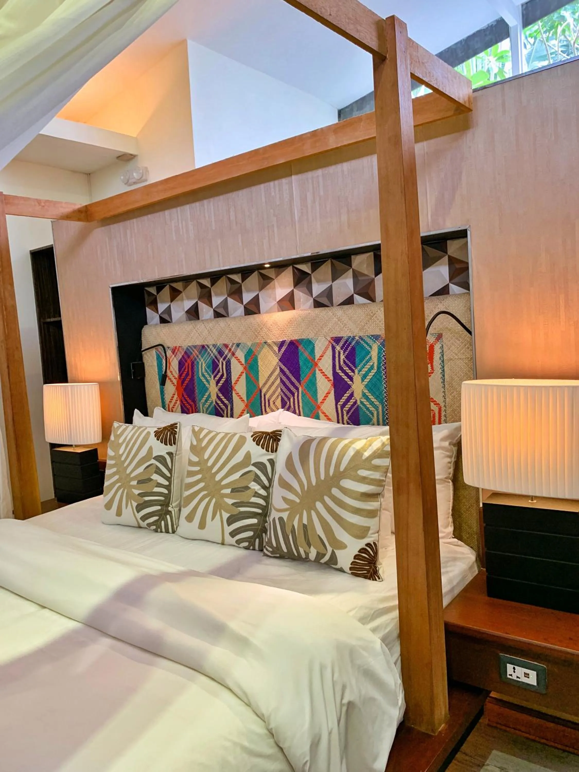 Bed in Banig Beach Resort El Nido