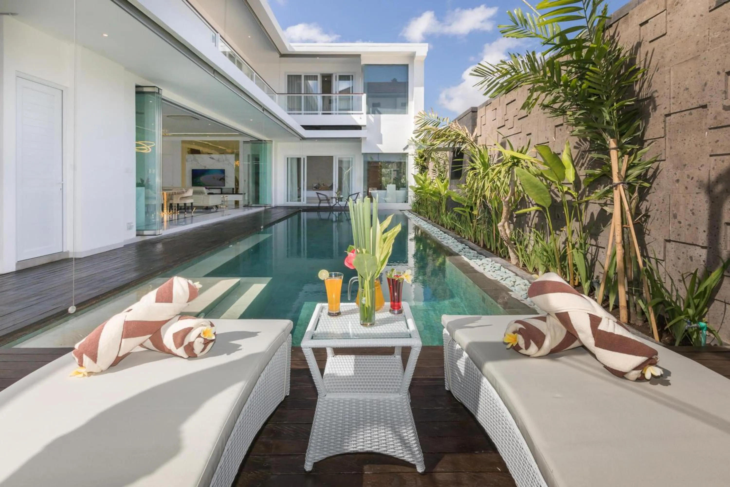 Swimming pool in Villa Louis Seminyak by Nagisa Bali