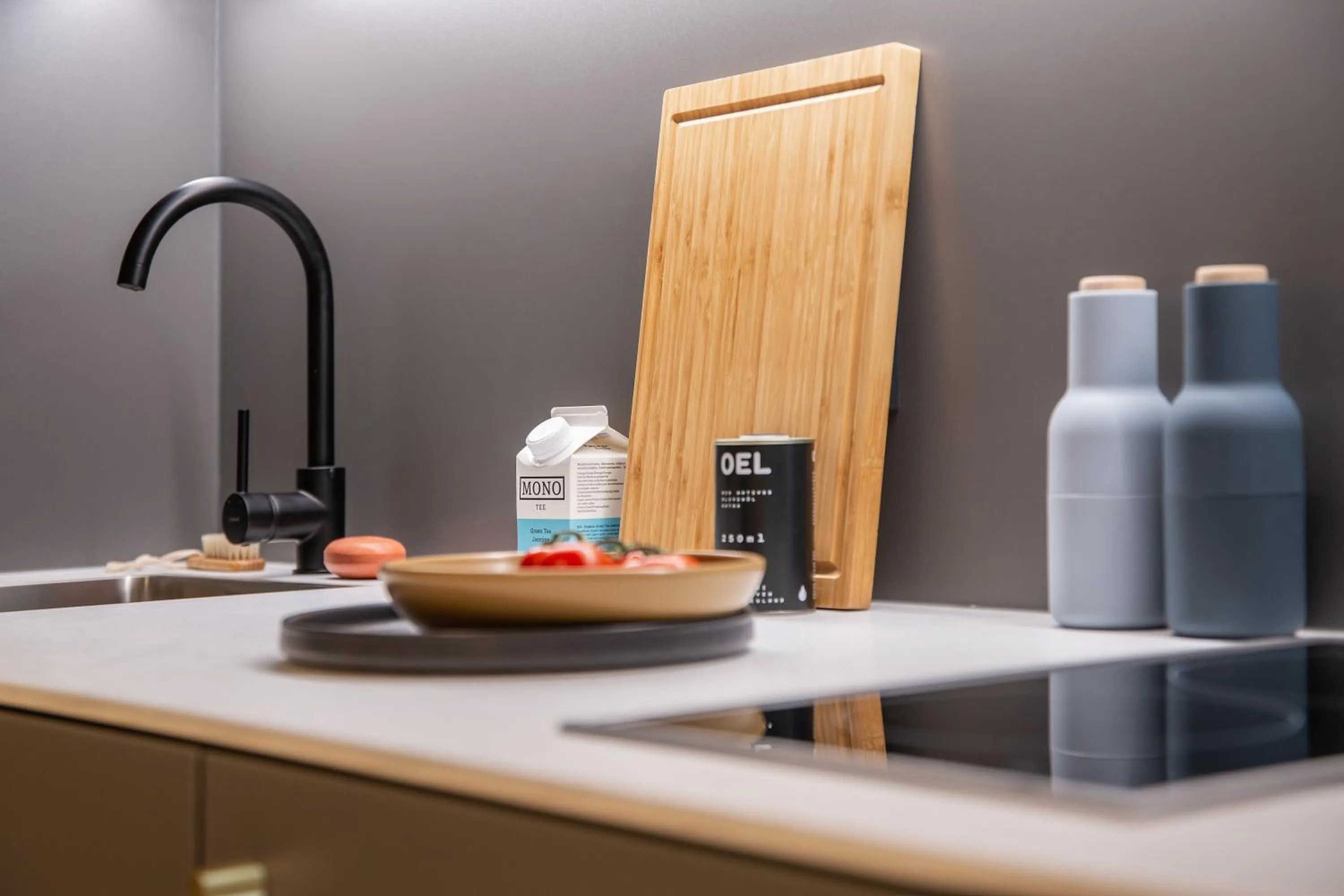 kitchen in ipartment Berlin Airport