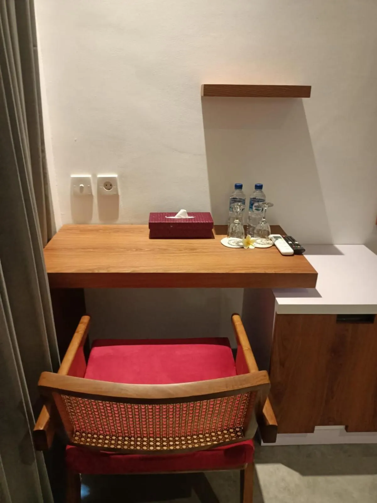 Seating area in The Kd Suites & Coffee Shop