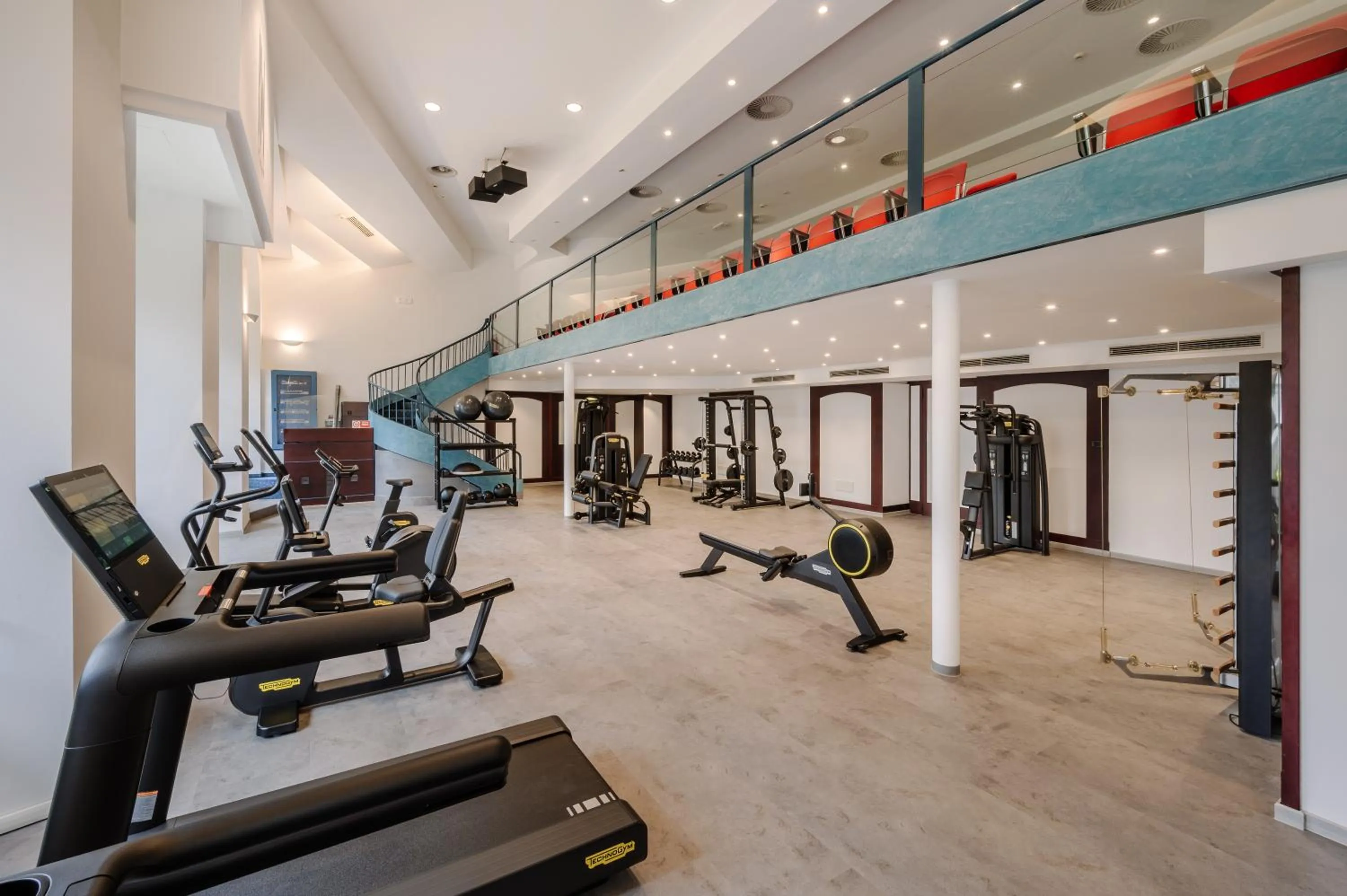 Fitness centre/facilities in Palace Hotel Lake Como