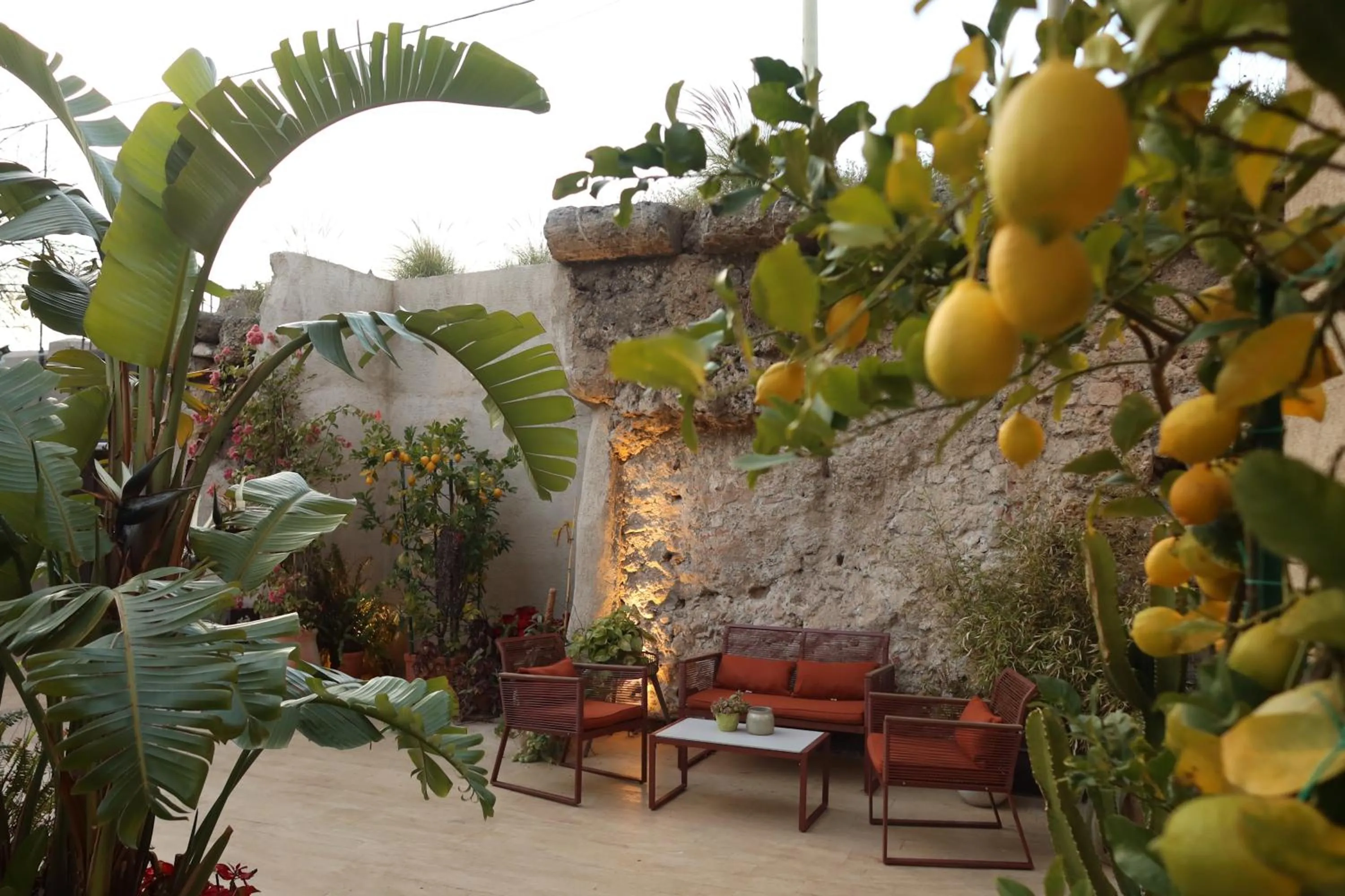 Garden in Bastione Spasimo Boutique Hotel