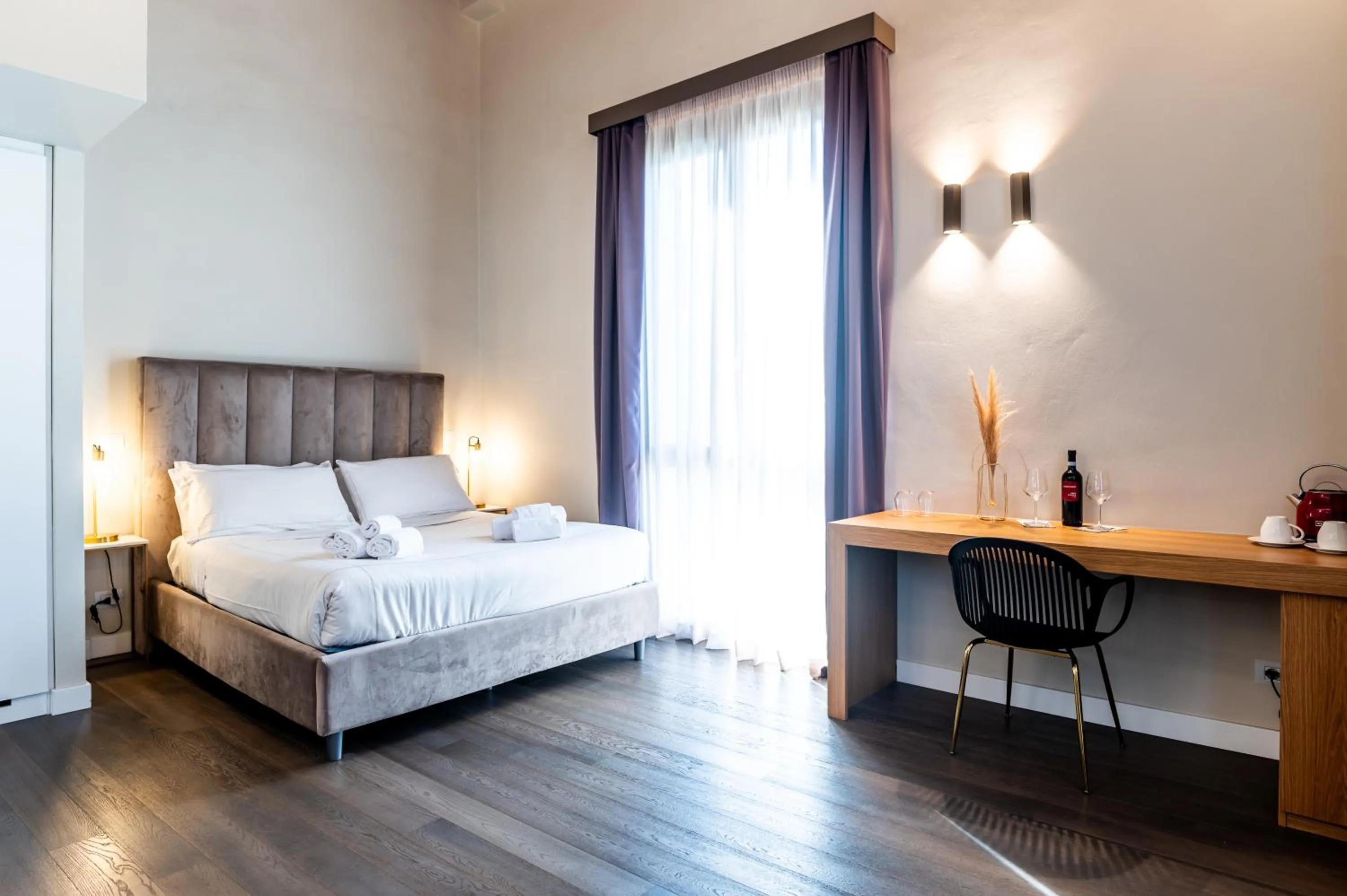 Bed in Bastione Spasimo Boutique Hotel