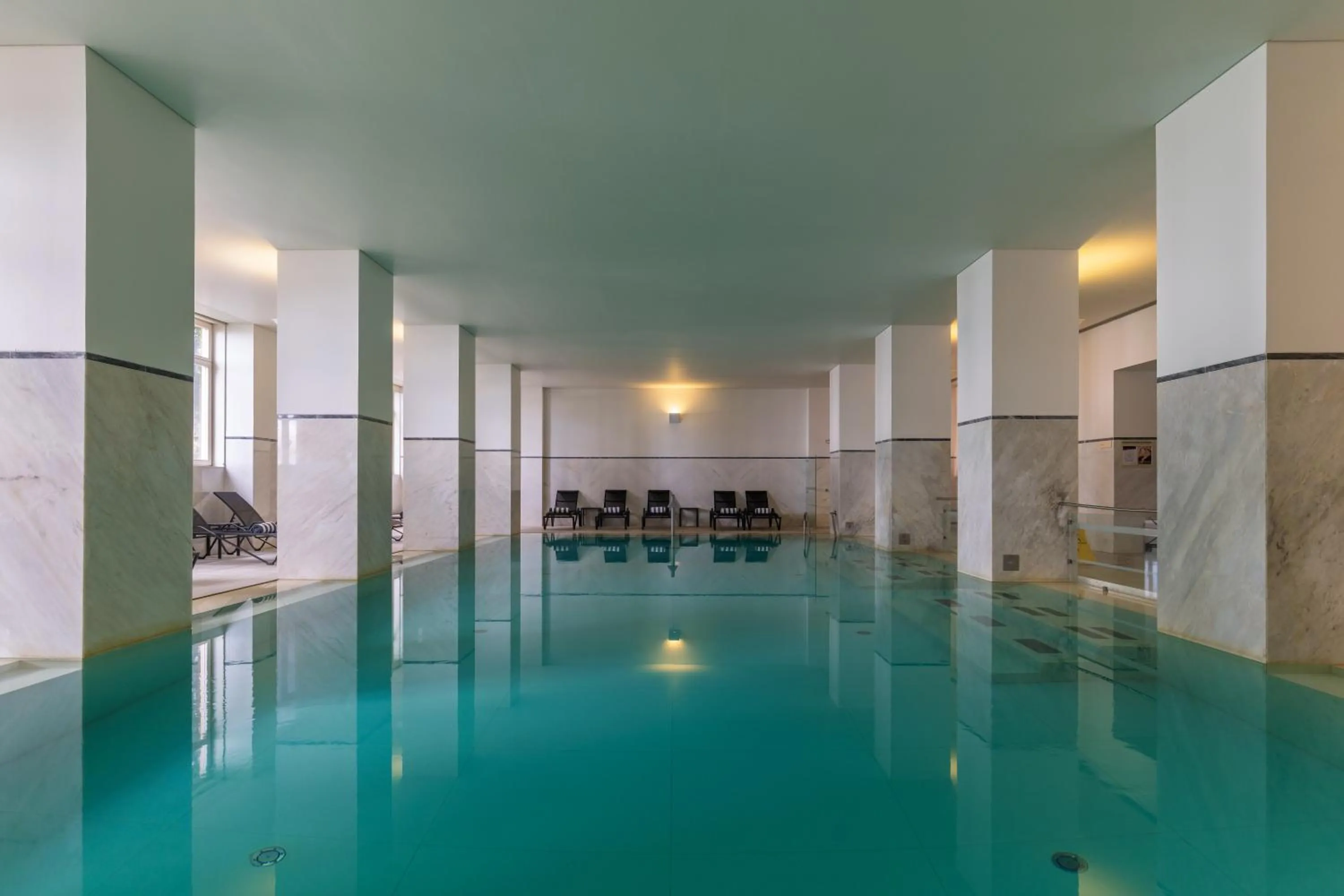 Swimming pool in Pousada da Serra da Estrela