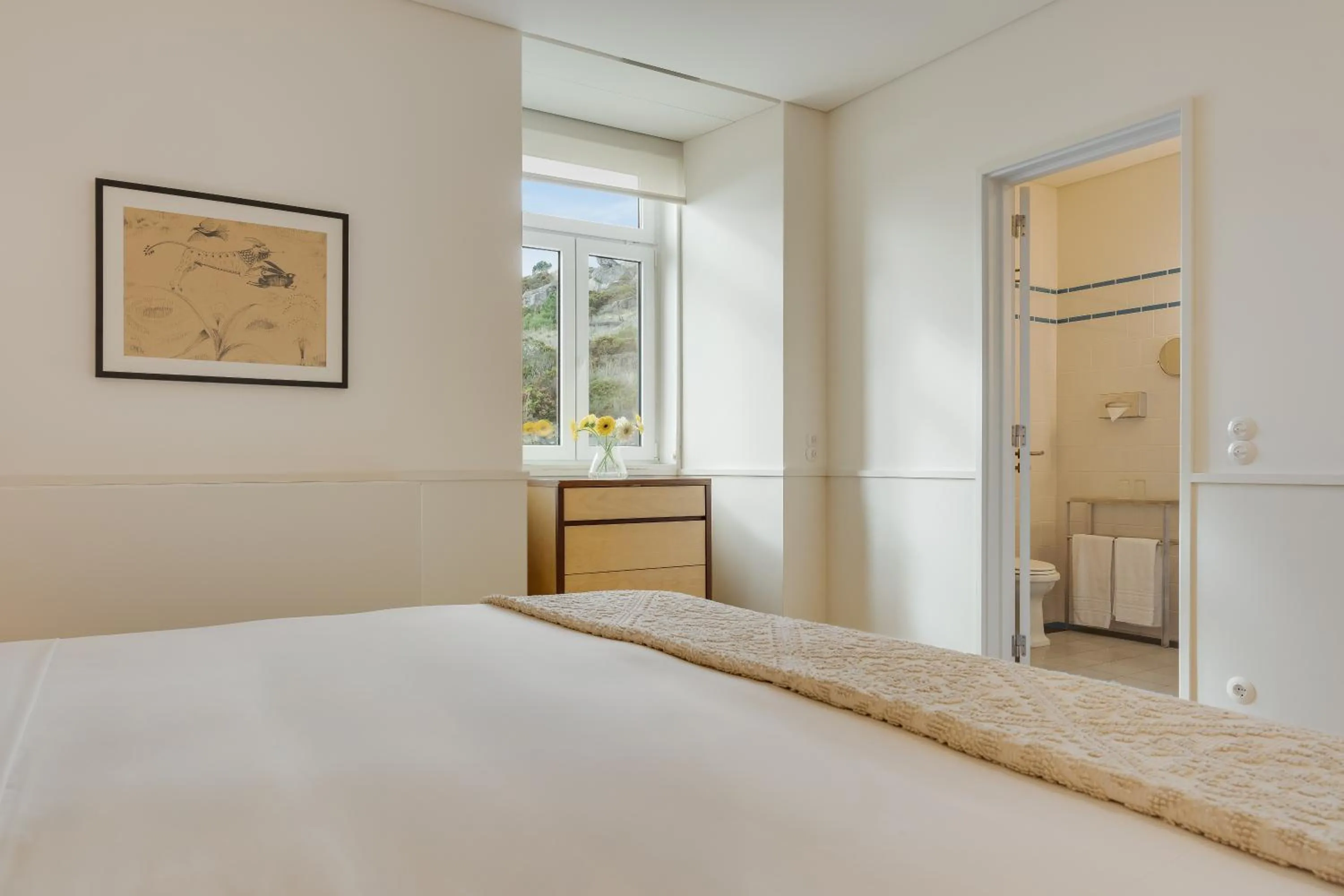 Bed in Pousada da Serra da Estrela