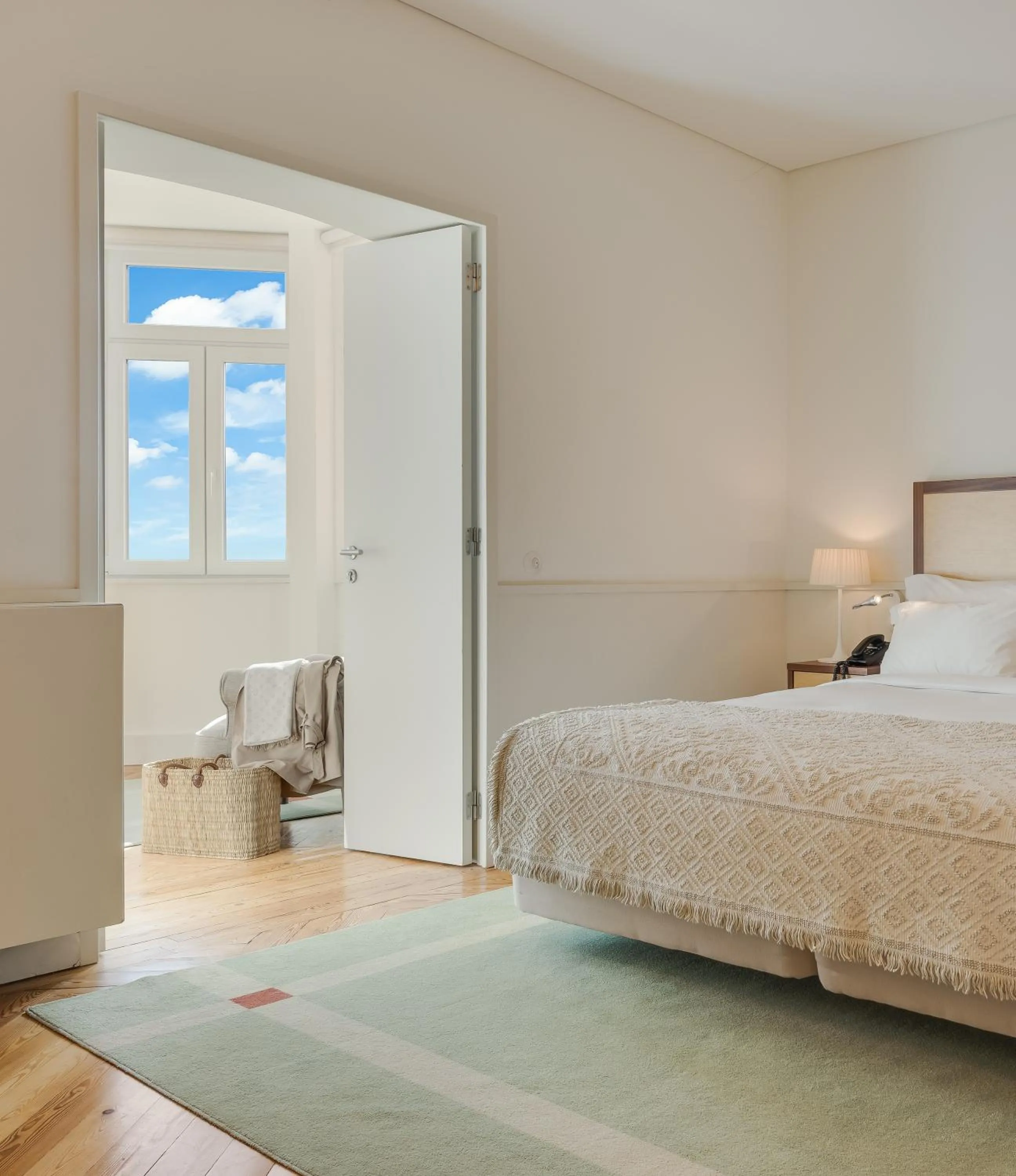 Bed in Pousada da Serra da Estrela