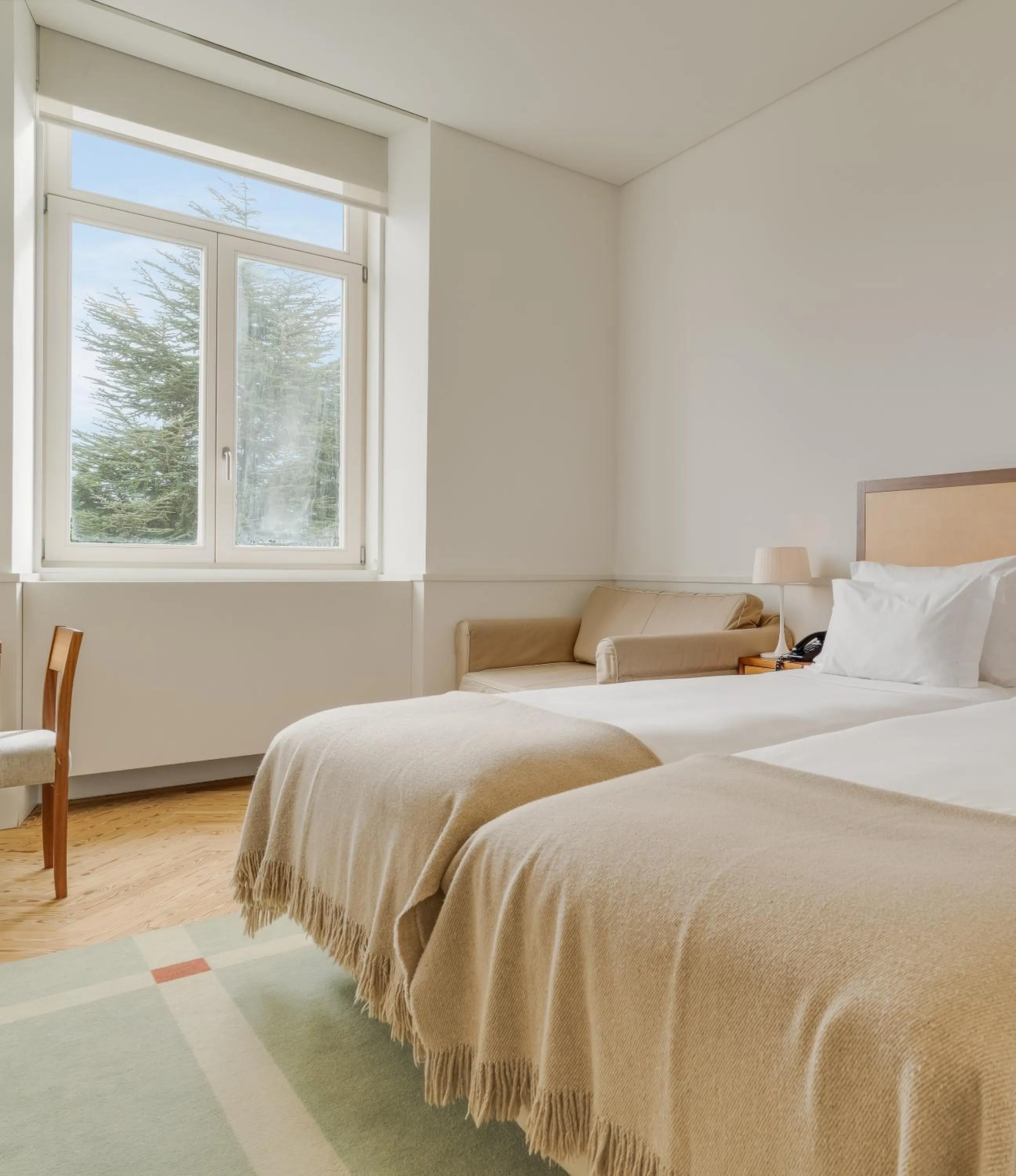 Bed in Pousada da Serra da Estrela