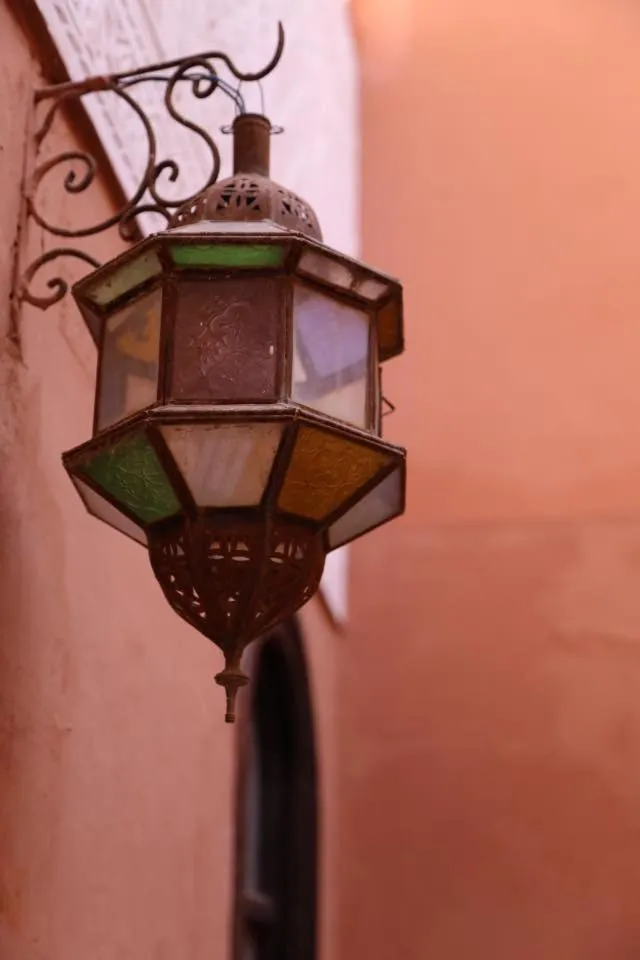 Decorative detail in Riad La Perle de Marrakech