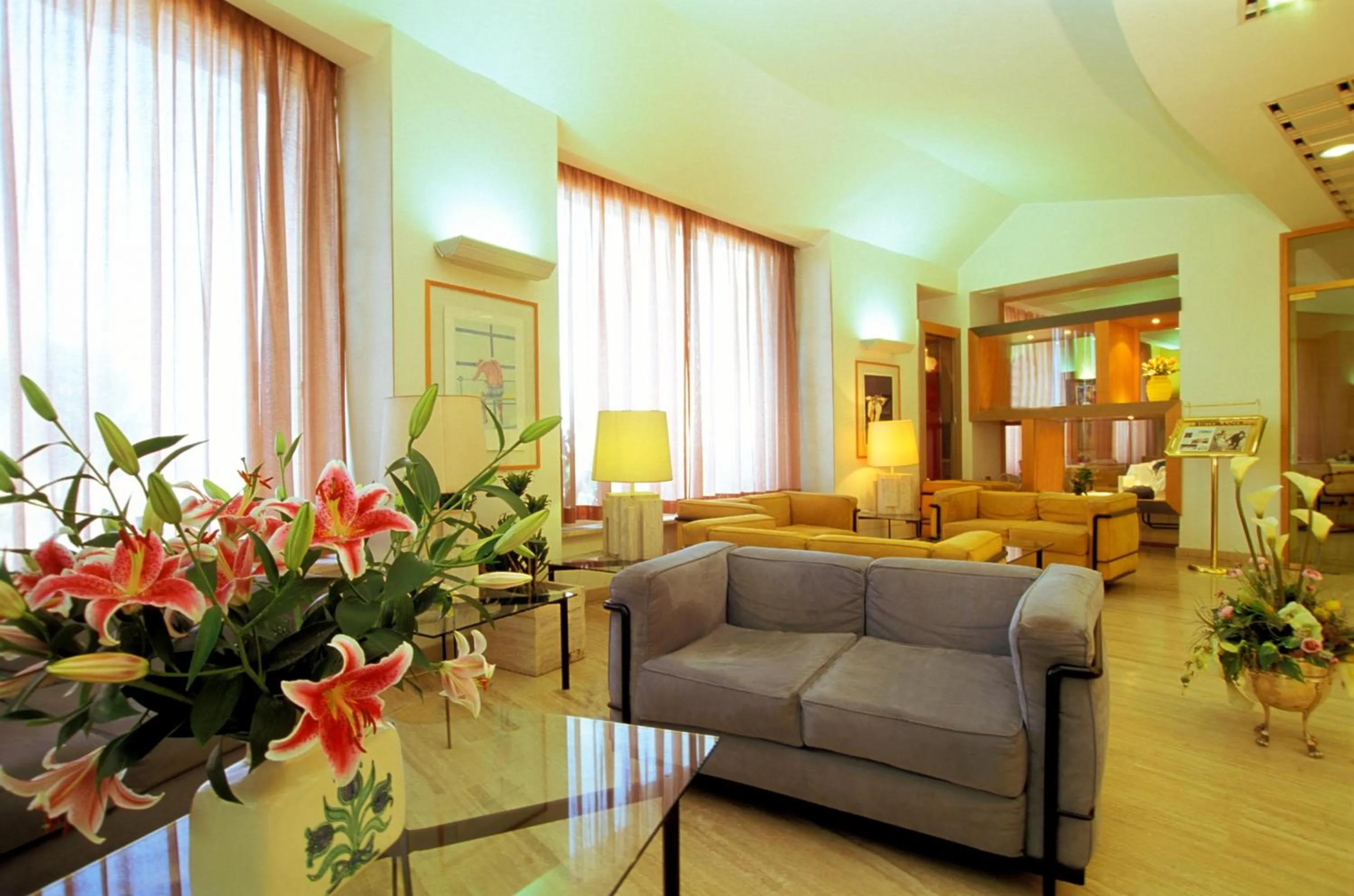 Lobby or reception in Grand Hotel Palace