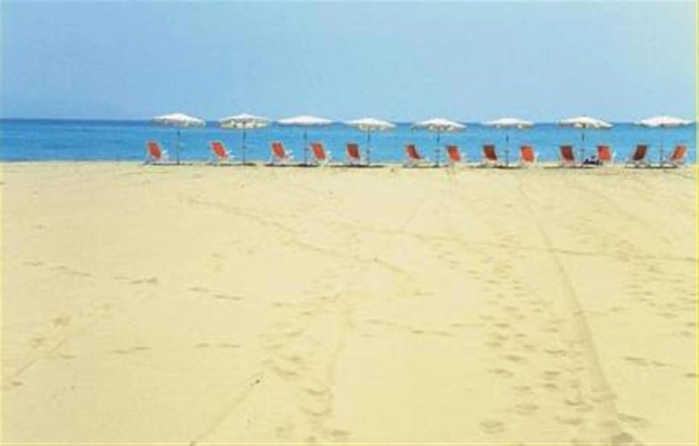 Beach in Grand Hotel Palace