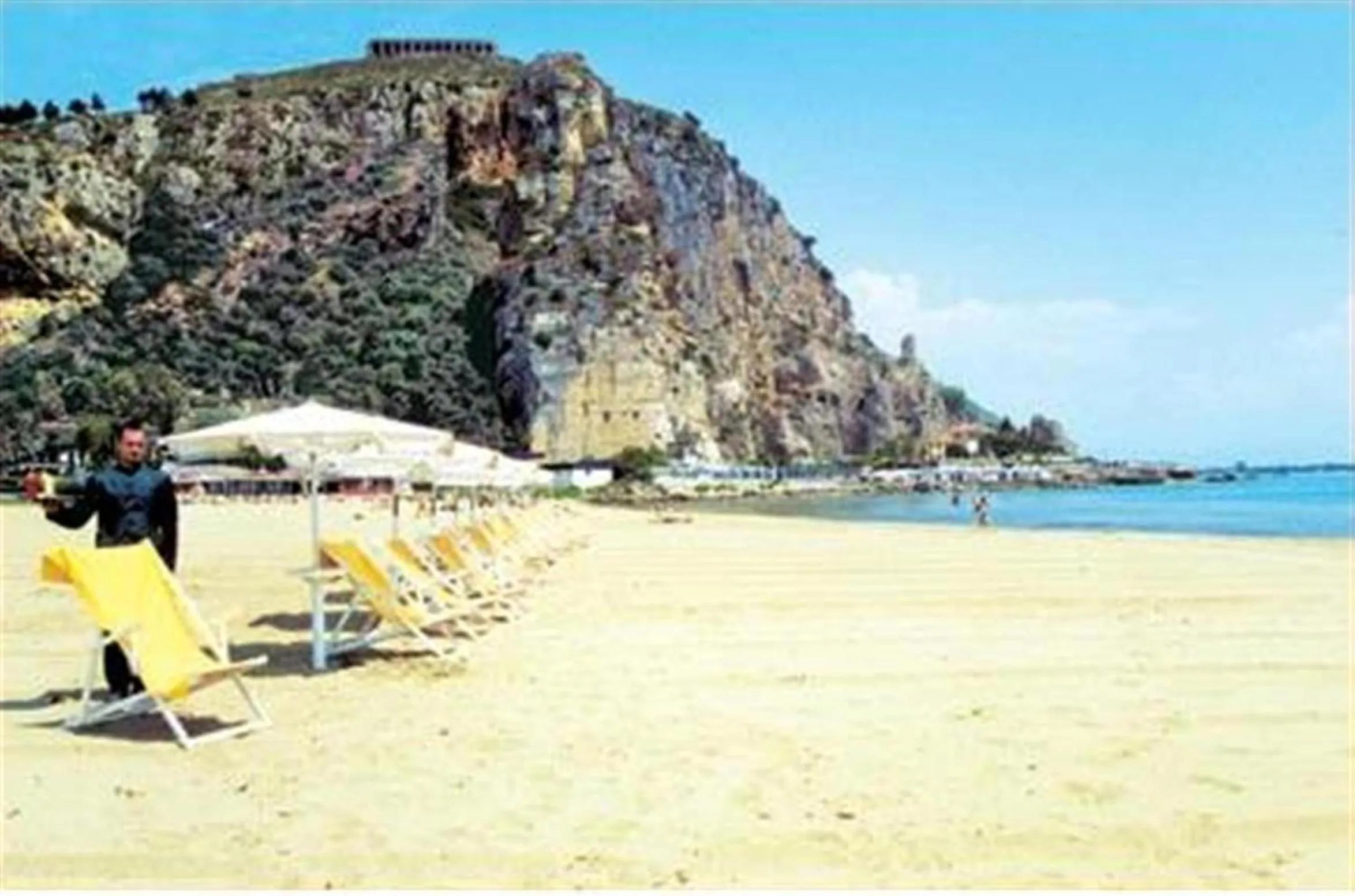 Beach in Grand Hotel Palace