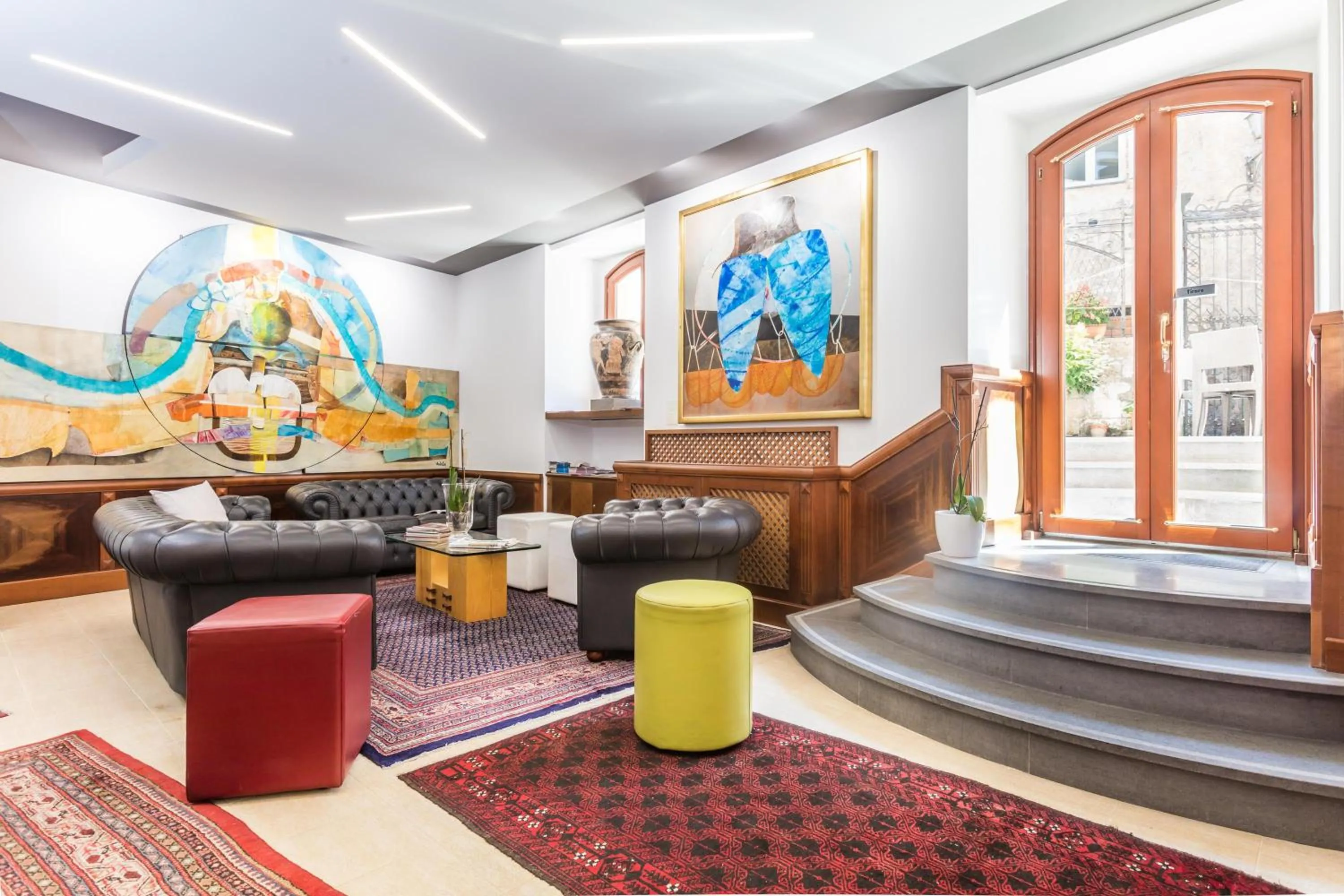 Lobby or reception in Hotel Duomo