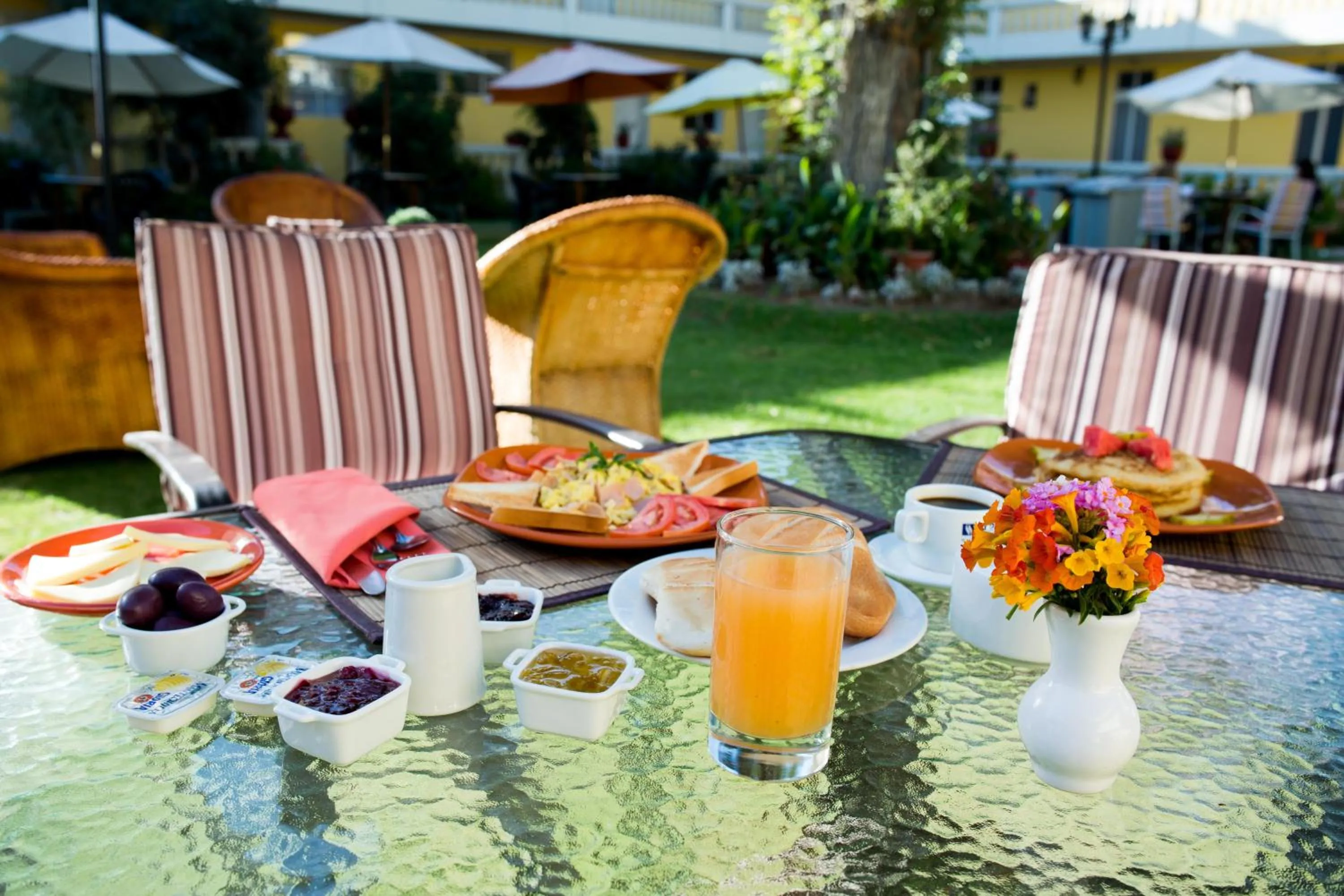 Garden in Casa de Avila