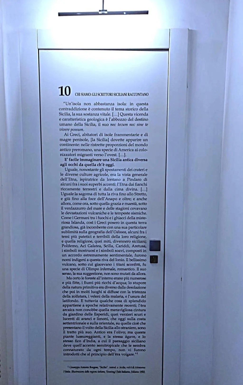 Decorative detail in Hotel Palladio