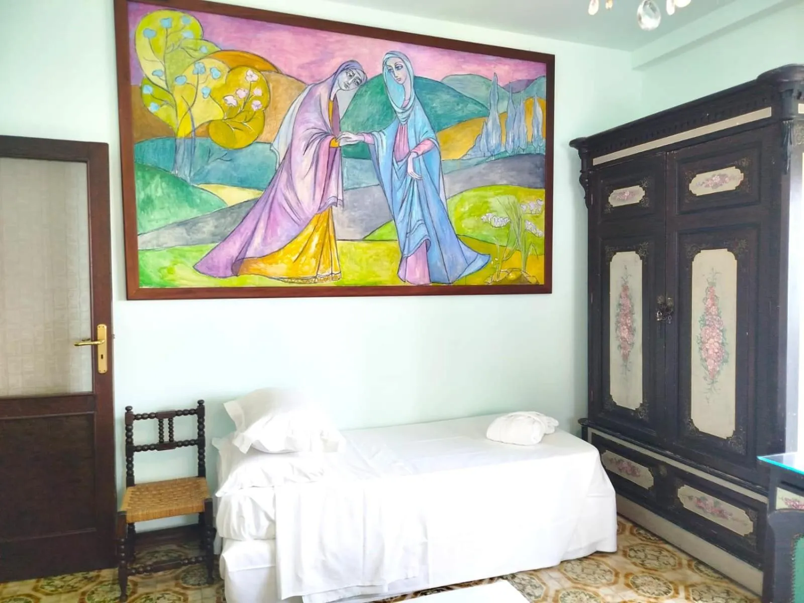 Bed in Hotel Palladio