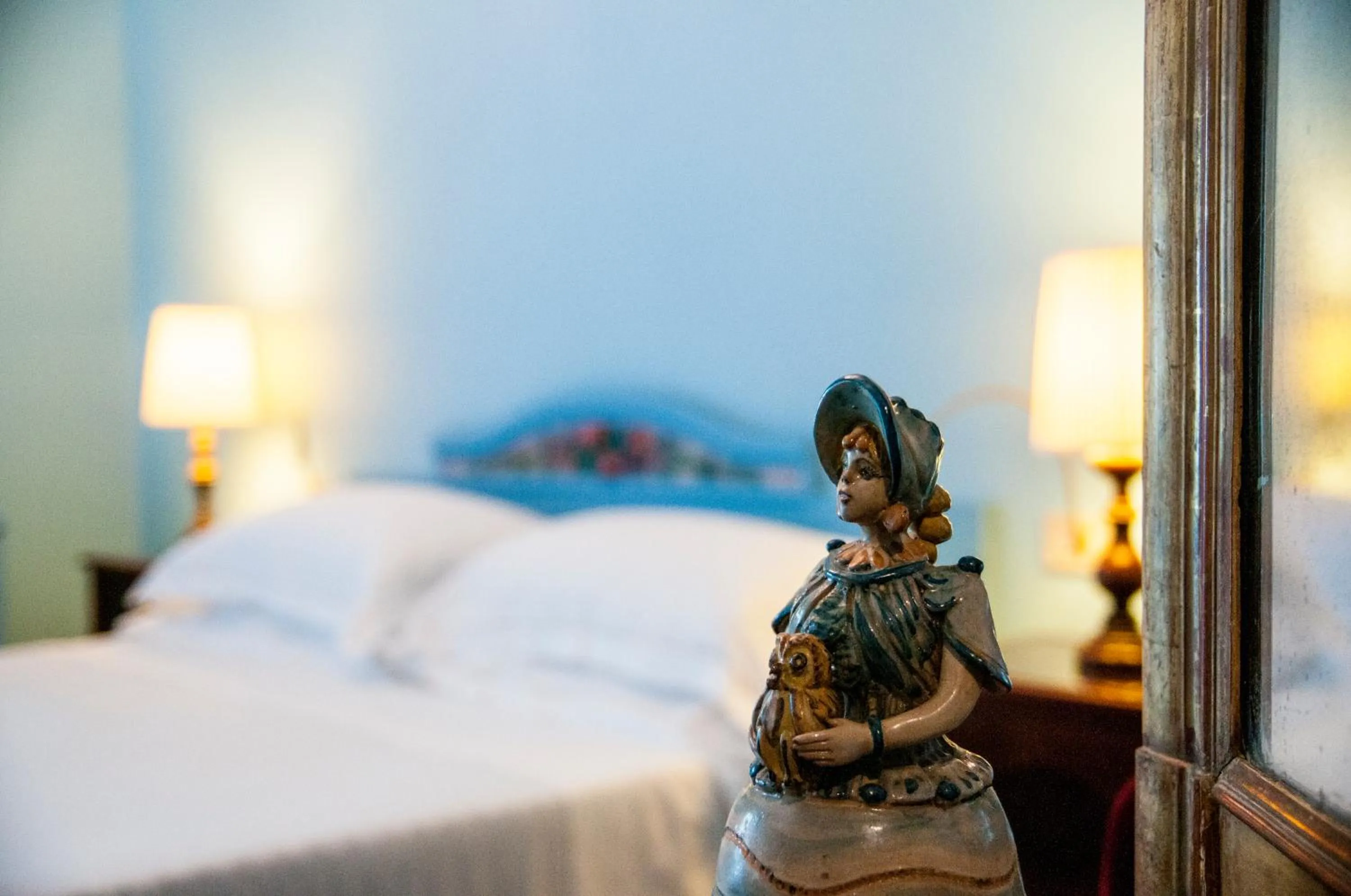 Decorative detail, Bed in Hotel Palladio