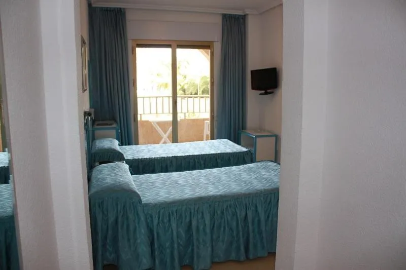 Bed in Hotel Playa Grande