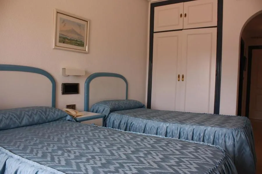 Bed in Hotel Playa Grande