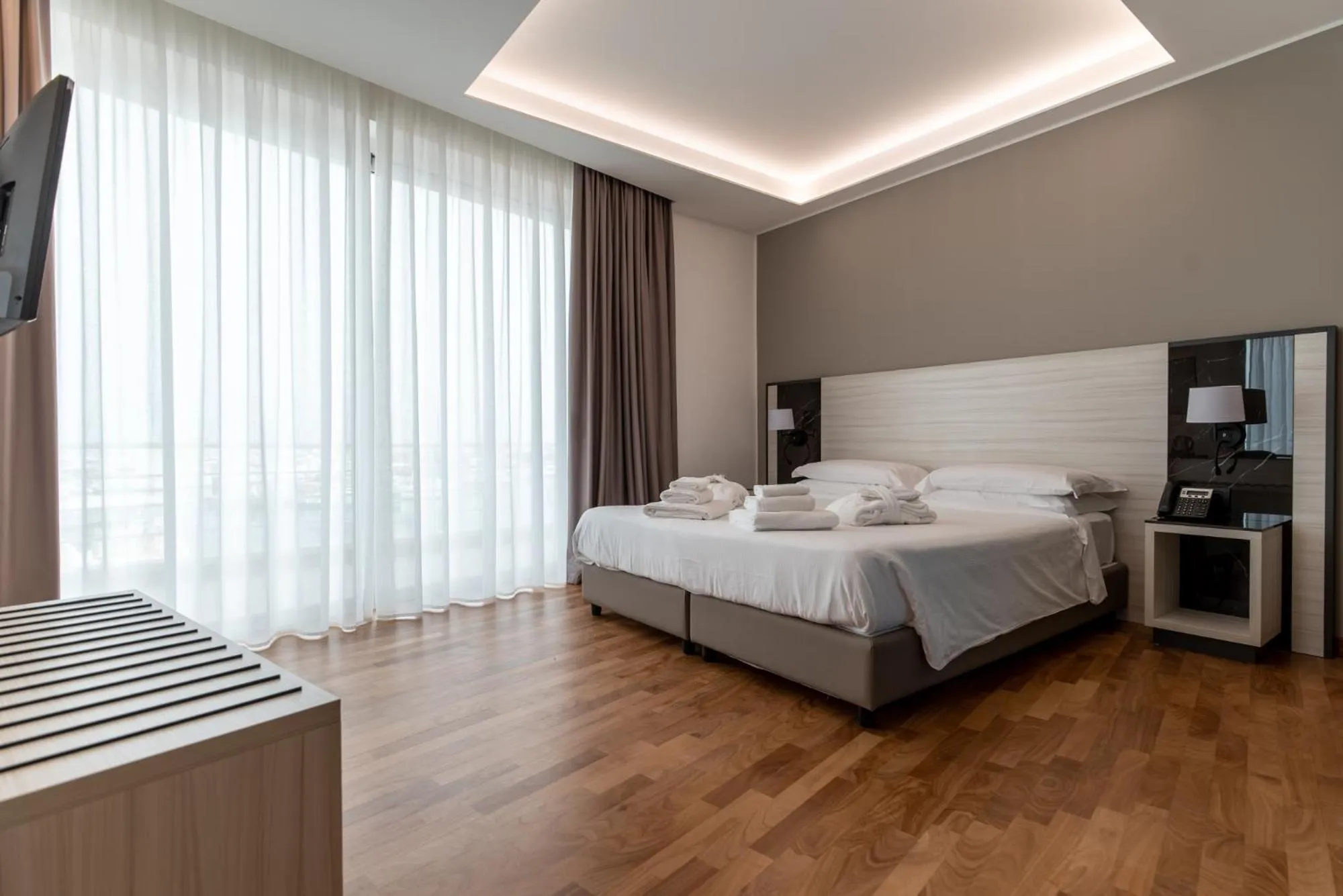 Bedroom, Bed in Sestante Marina Motel