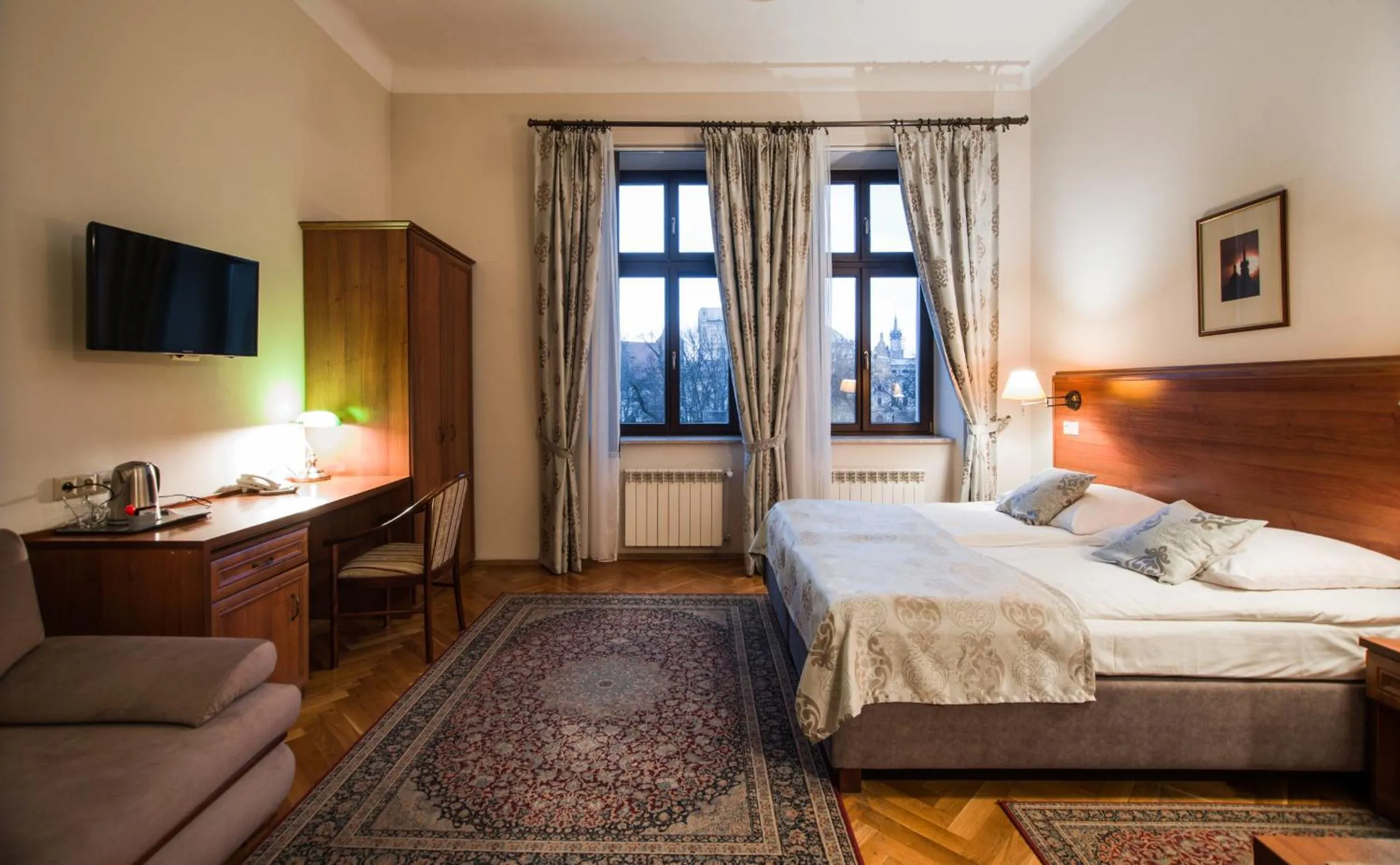 Bedroom, Bed in Aparthotel Basztowa