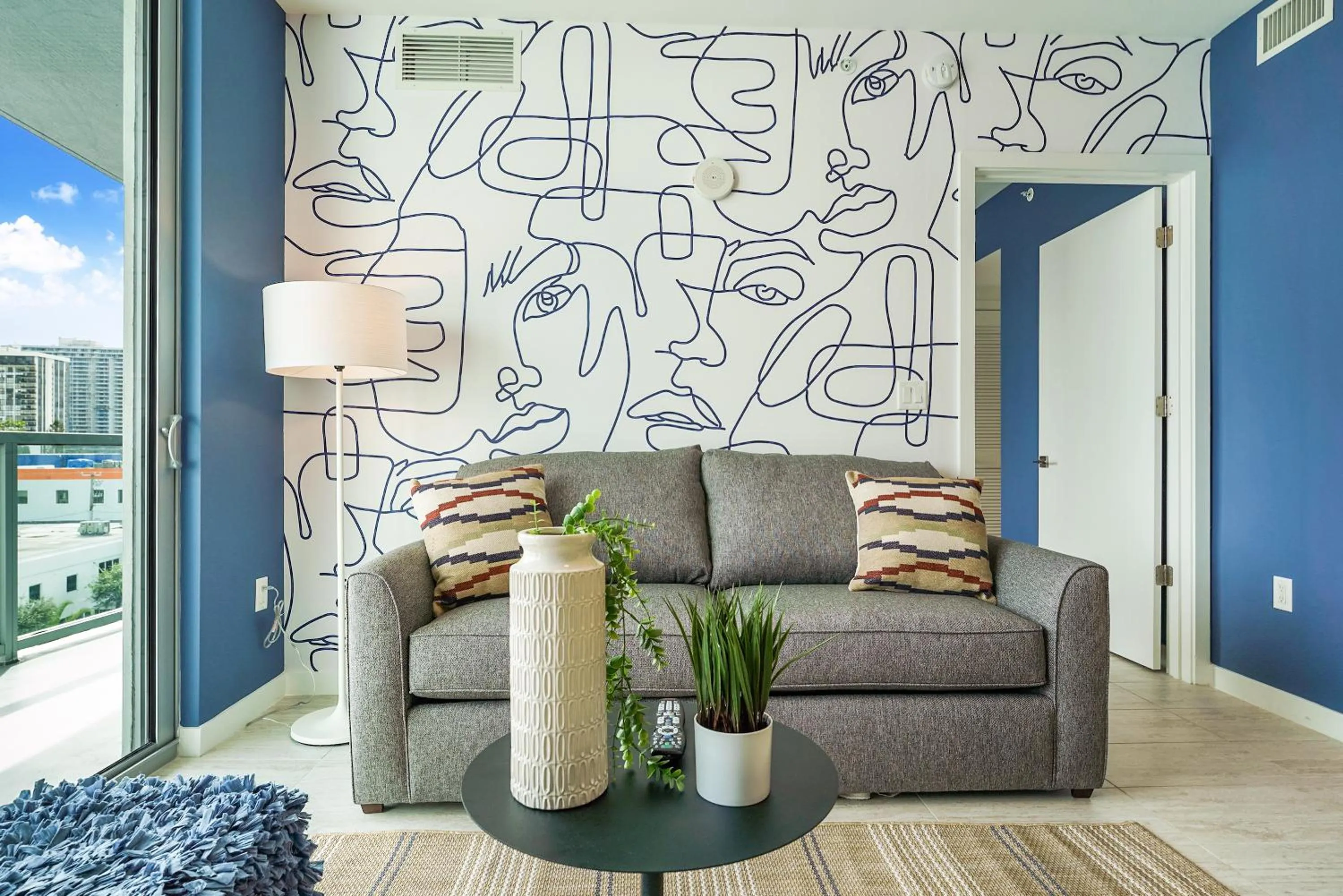 Living room in Nomada Destination Residences - Quadro