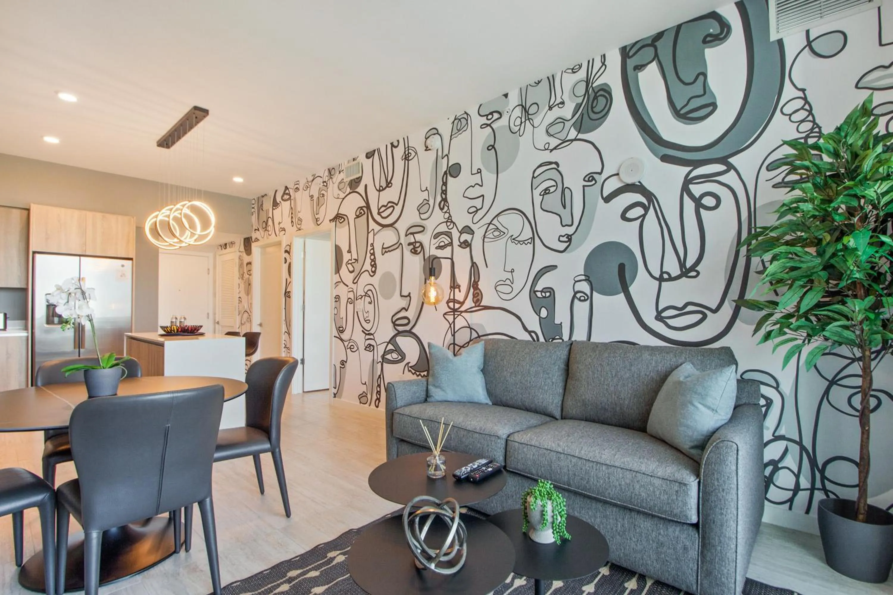 Living room in Nomada Destination Residences - Quadro