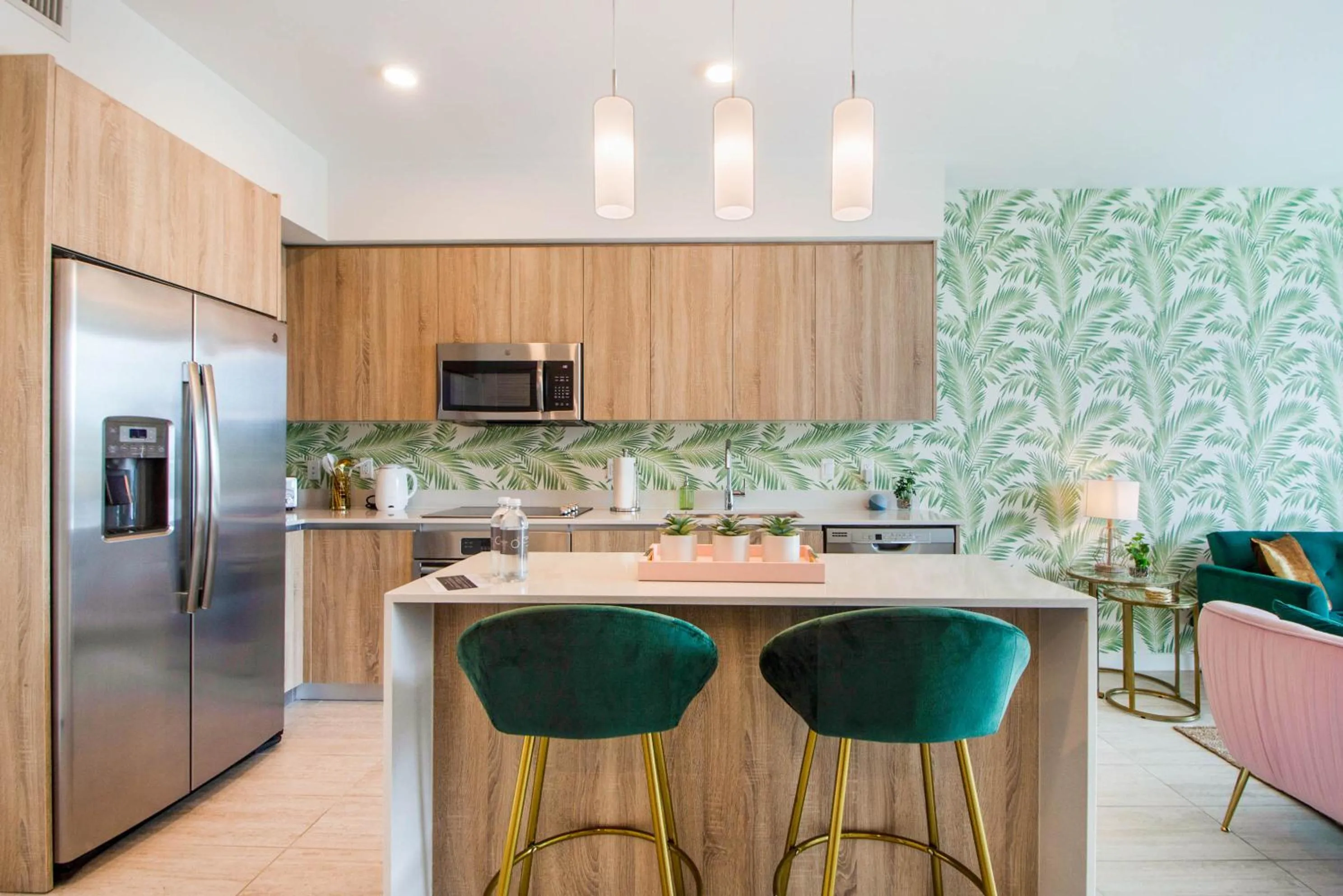 Kitchen or kitchenette in Nomada Destination Residences - Quadro