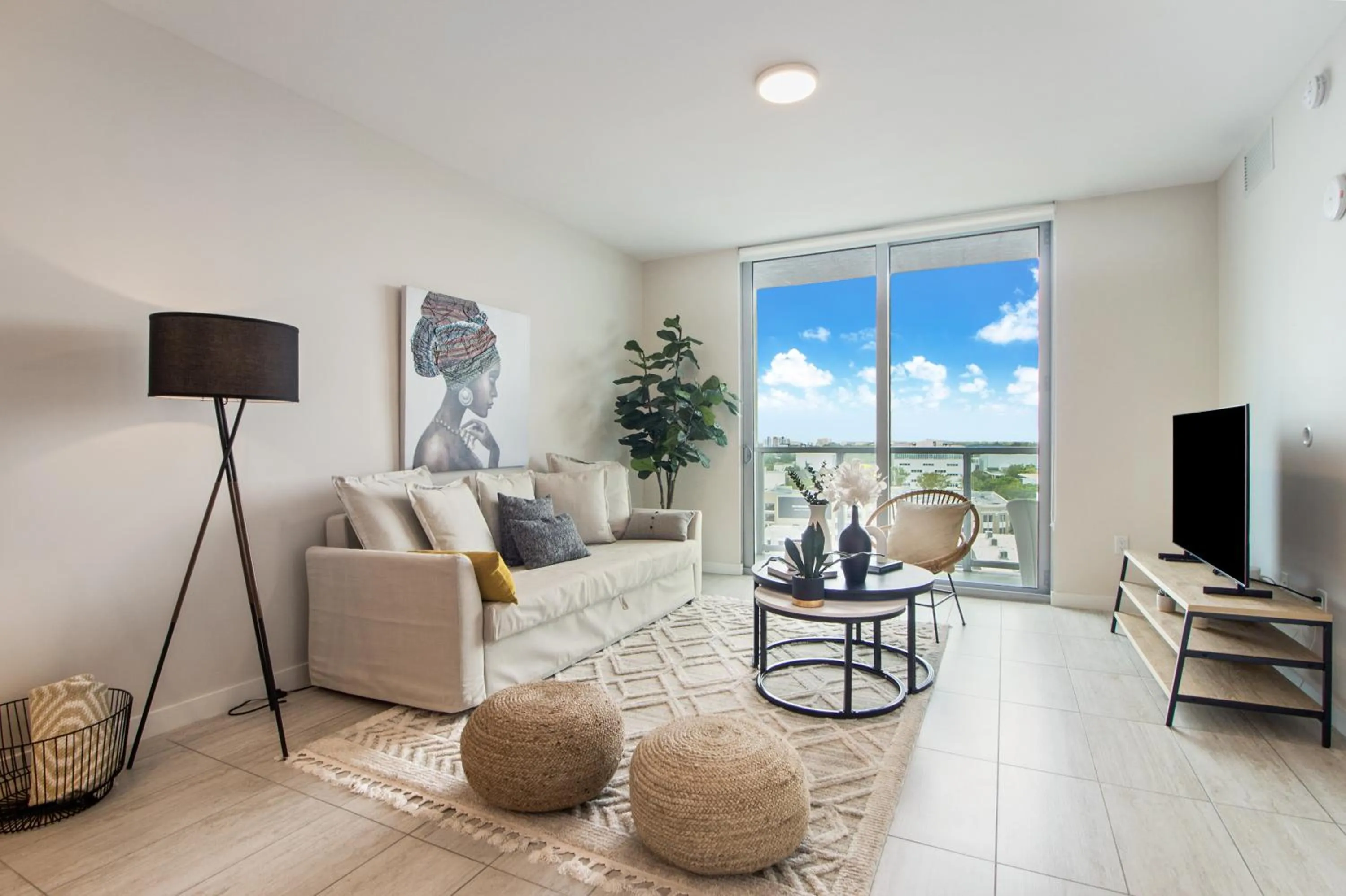 Living room in Nomada Destination Residences - Quadro