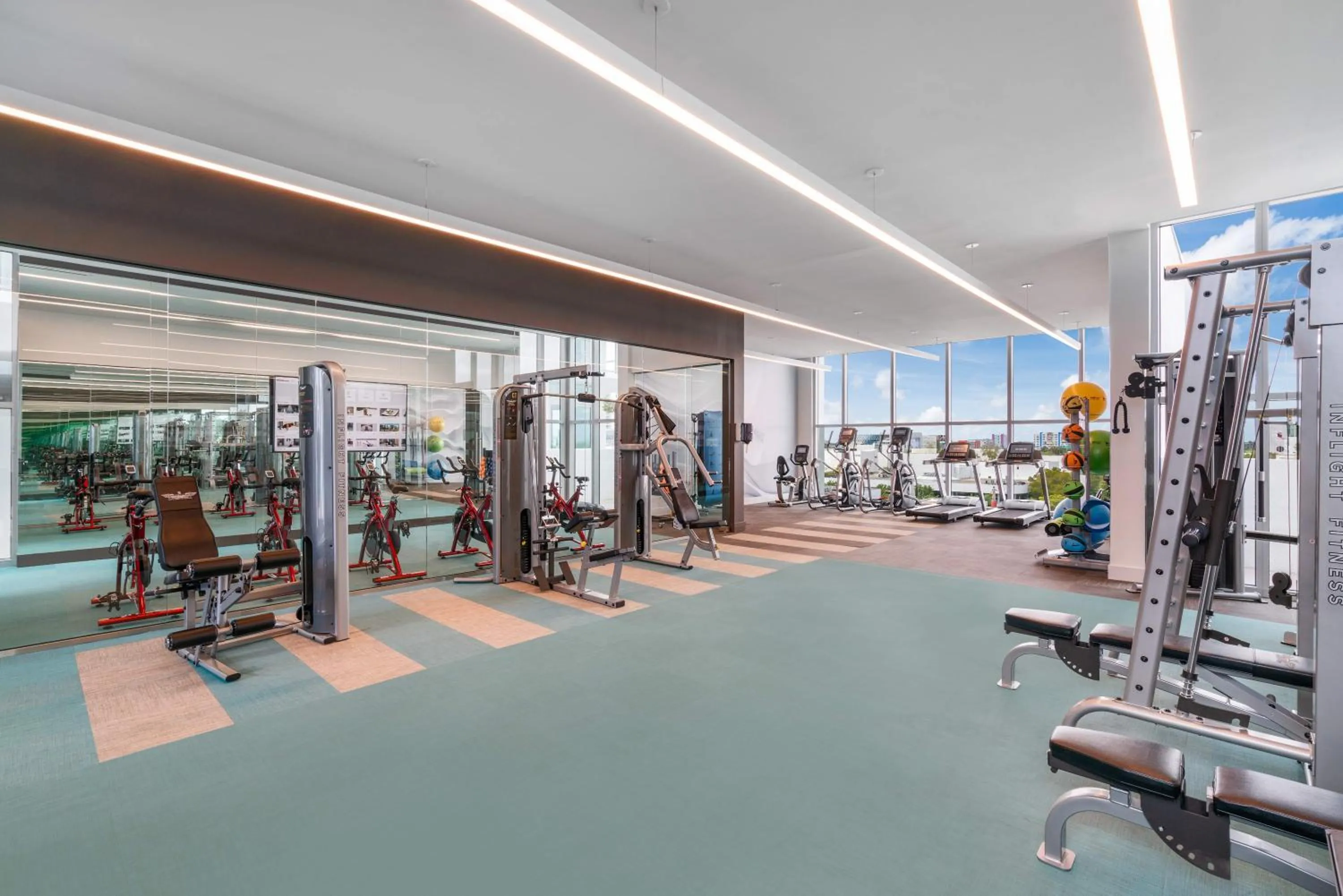 Fitness centre/facilities in Nomada Destination Residences - Quadro