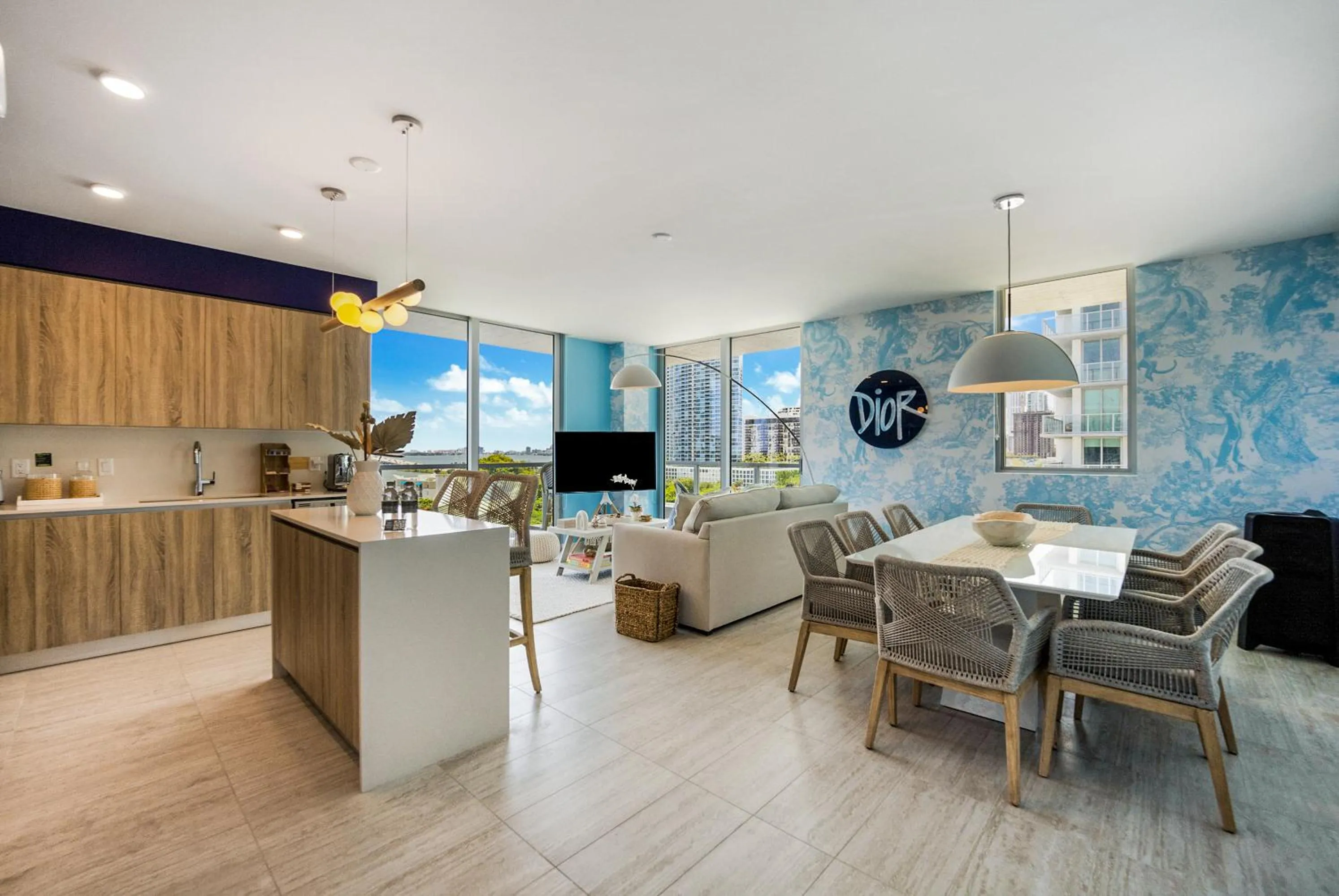 Kitchen or kitchenette in Nomada Destination Residences - Quadro