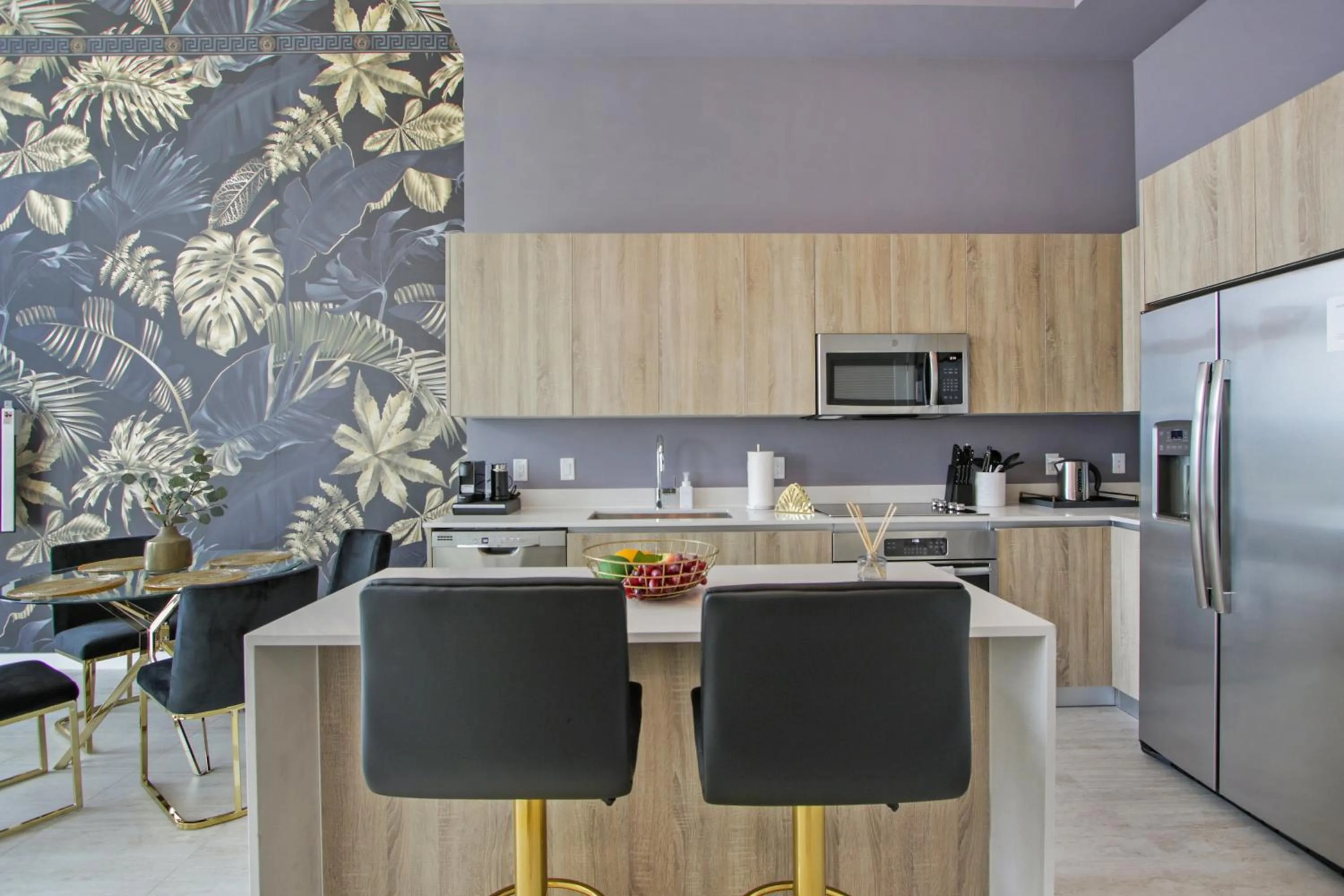 Kitchen or kitchenette in Nomada Destination Residences - Quadro