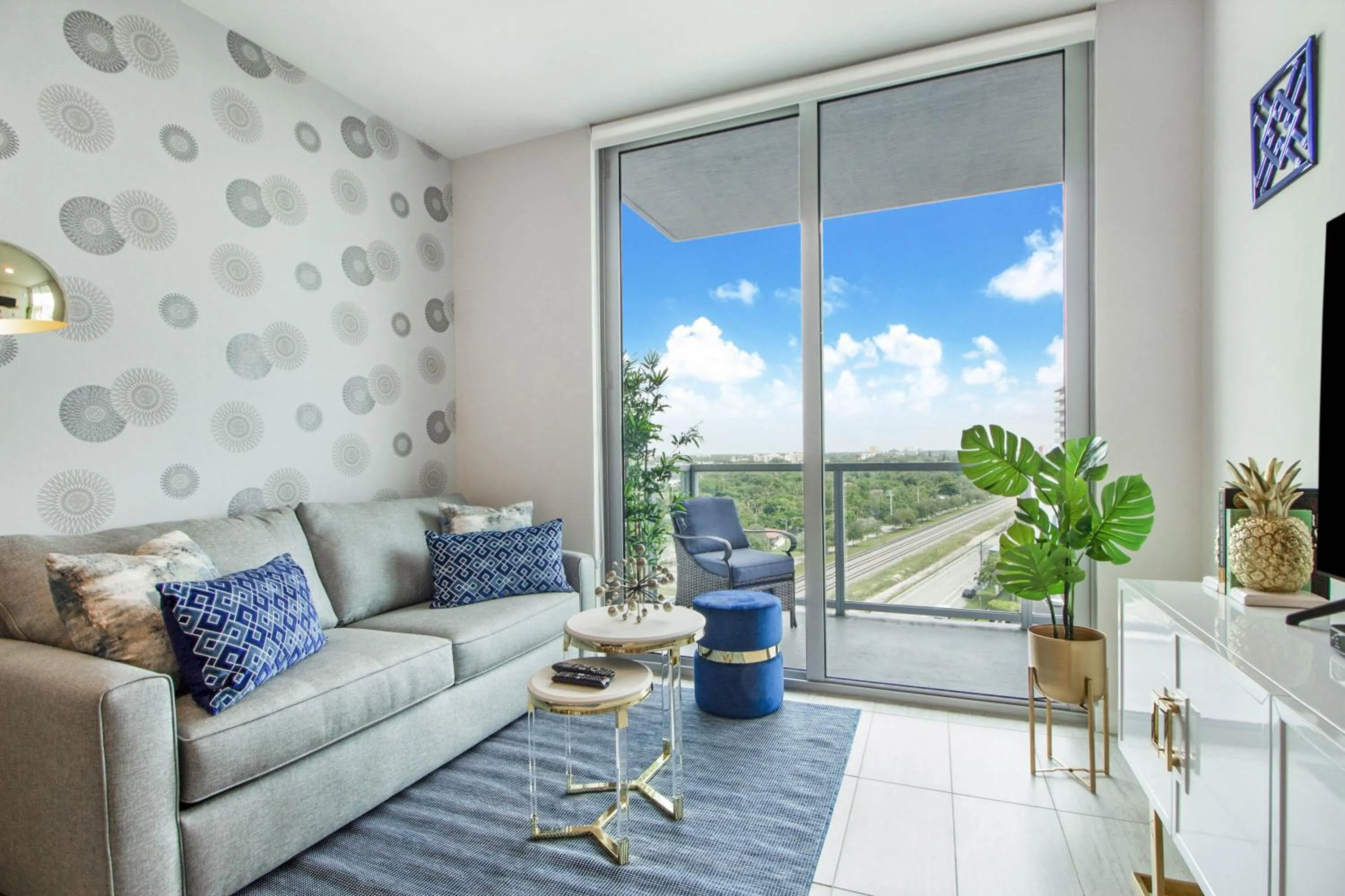 Living room in Nomada Destination Residences - Quadro
