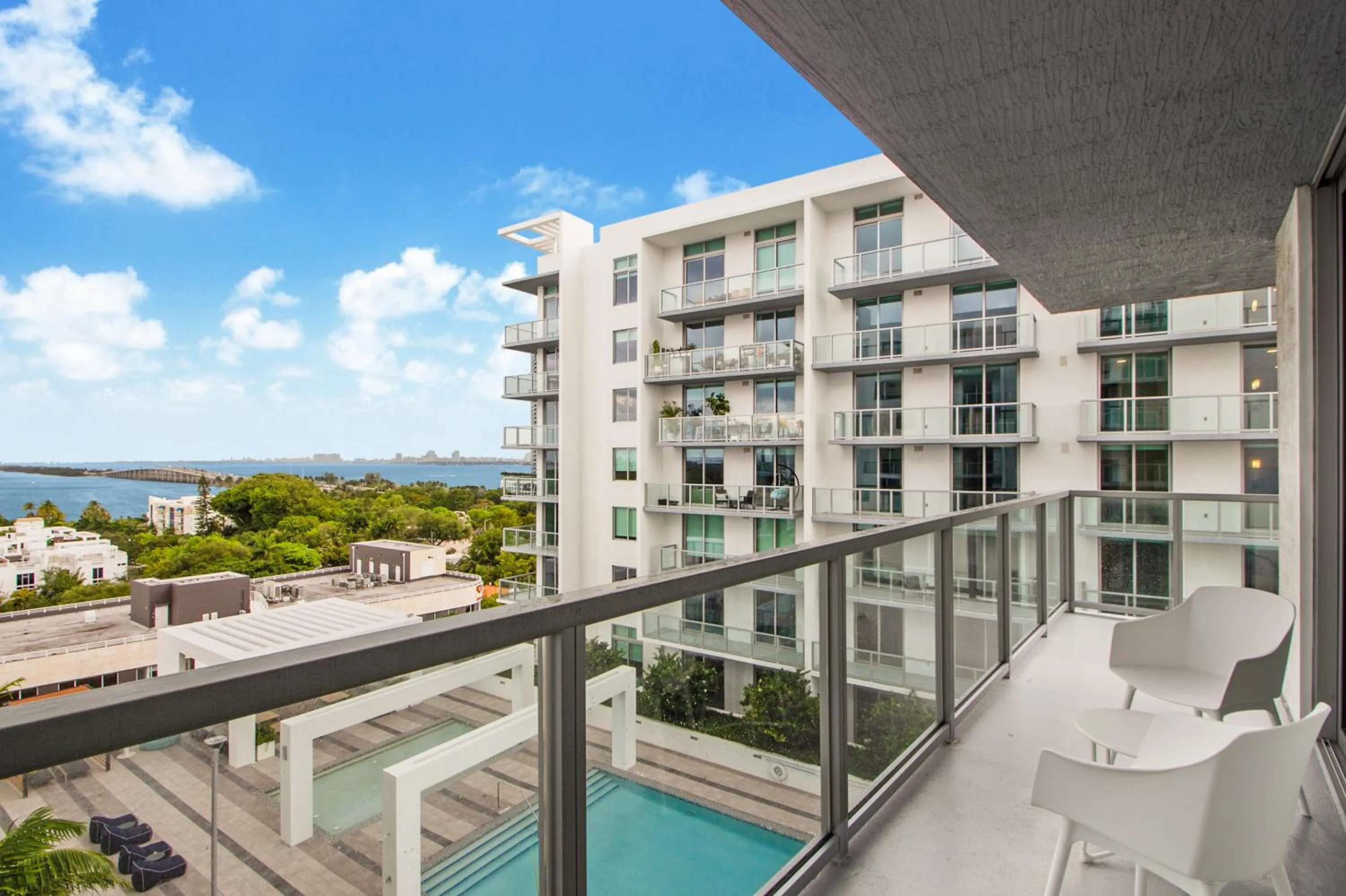 Balcony/Terrace in Nomada Destination Residences - Quadro