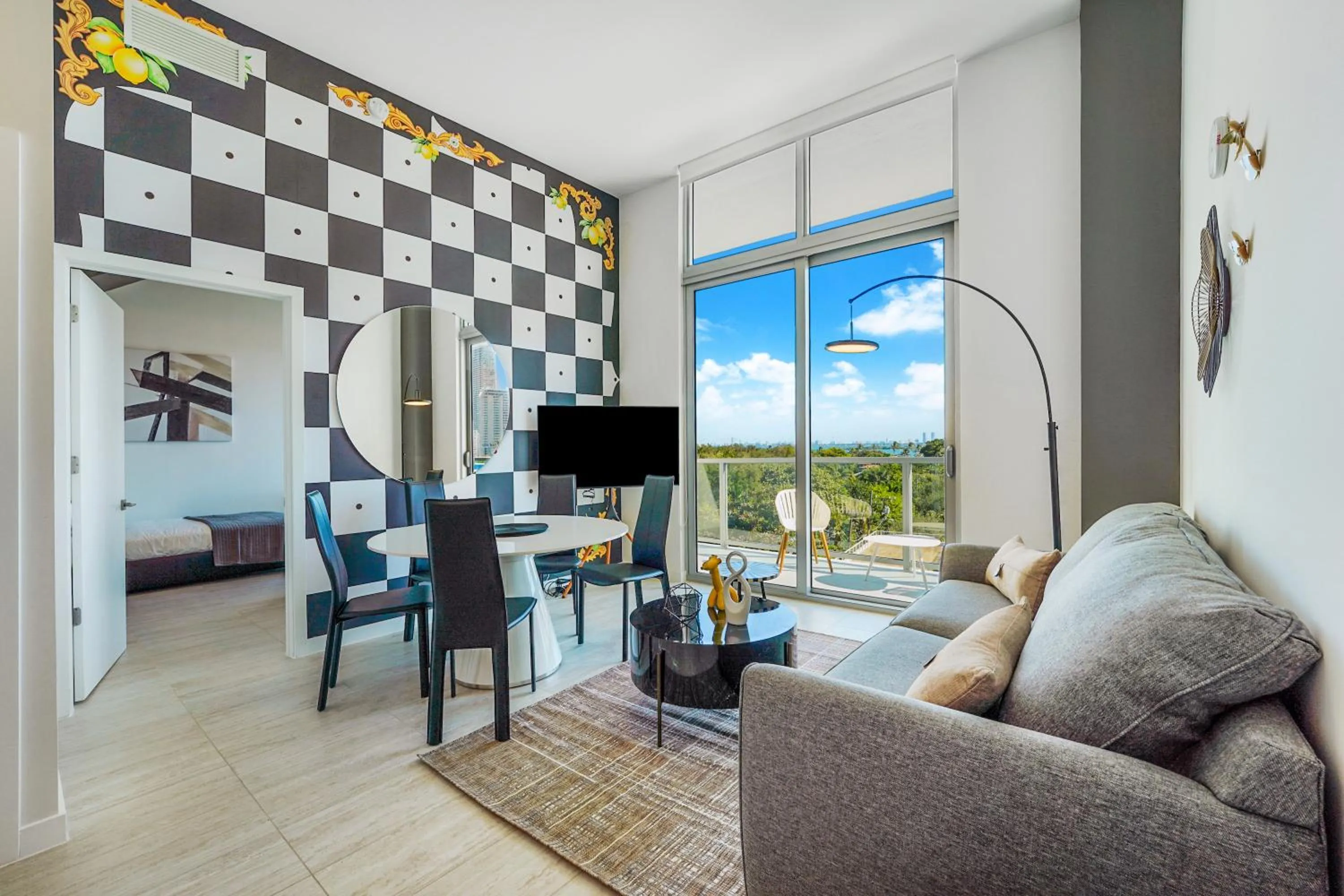 Living room in Nomada Destination Residences - Quadro