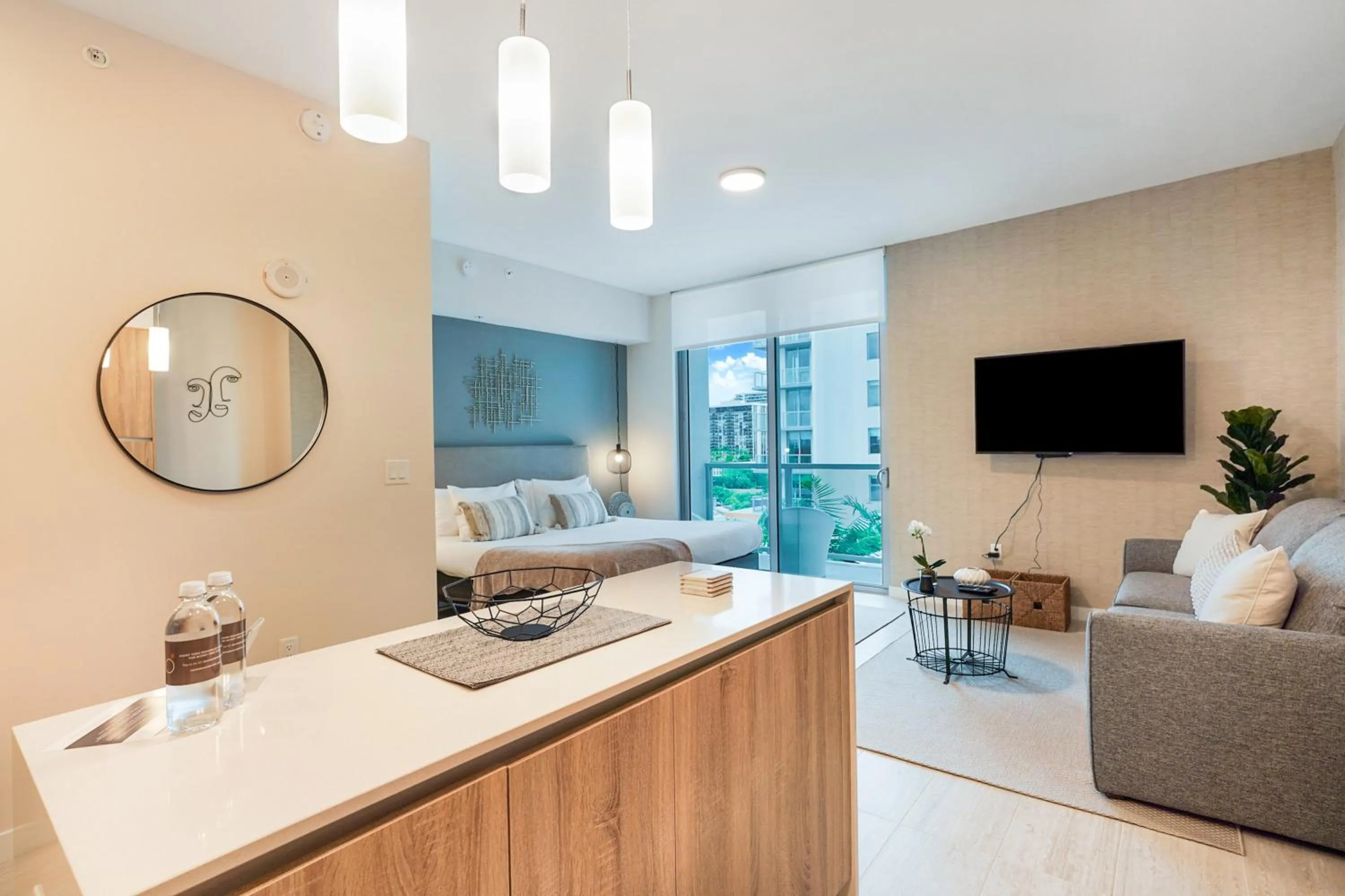 Kitchen or kitchenette in Nomada Destination Residences - Quadro