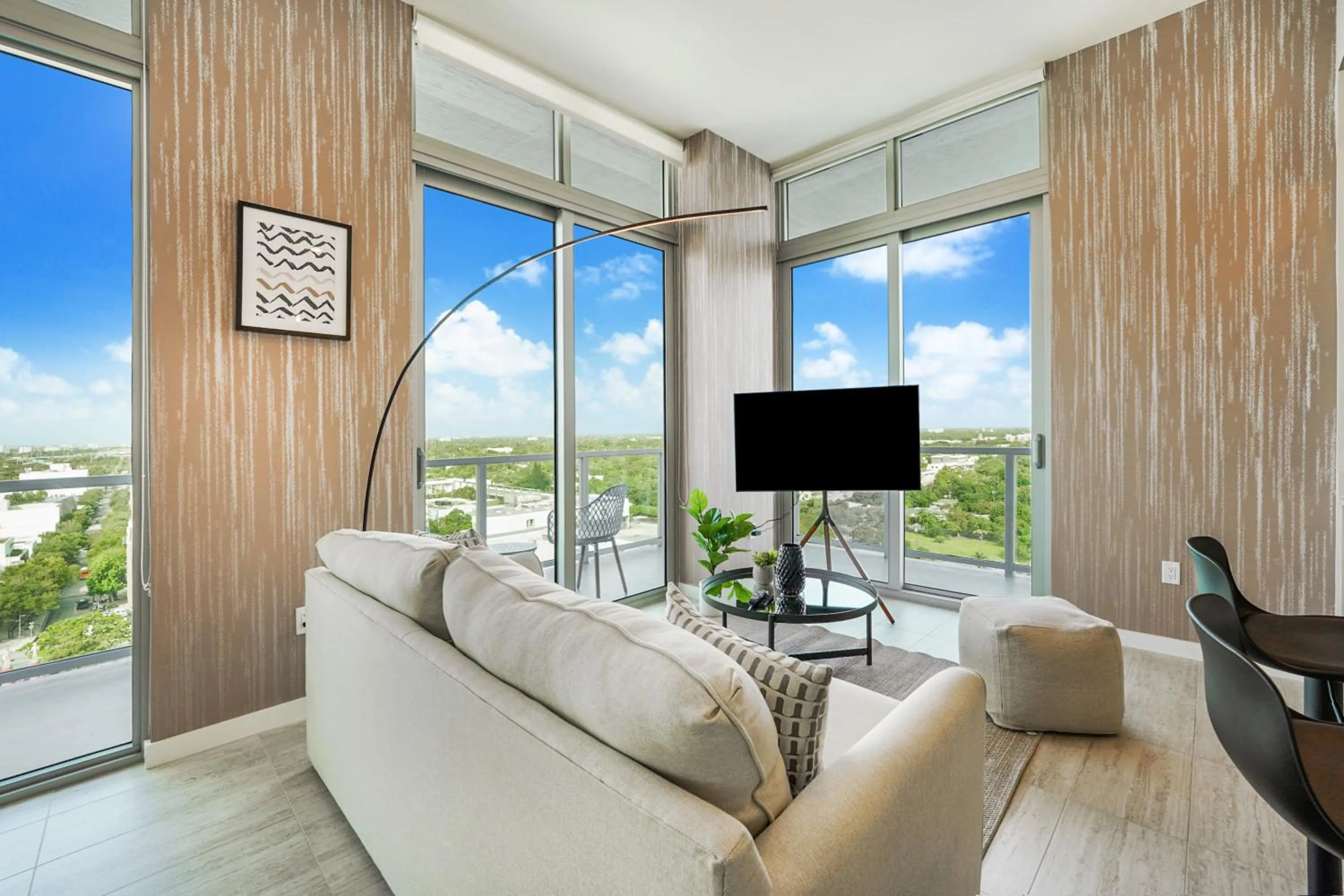 Living room in Nomada Destination Residences - Quadro