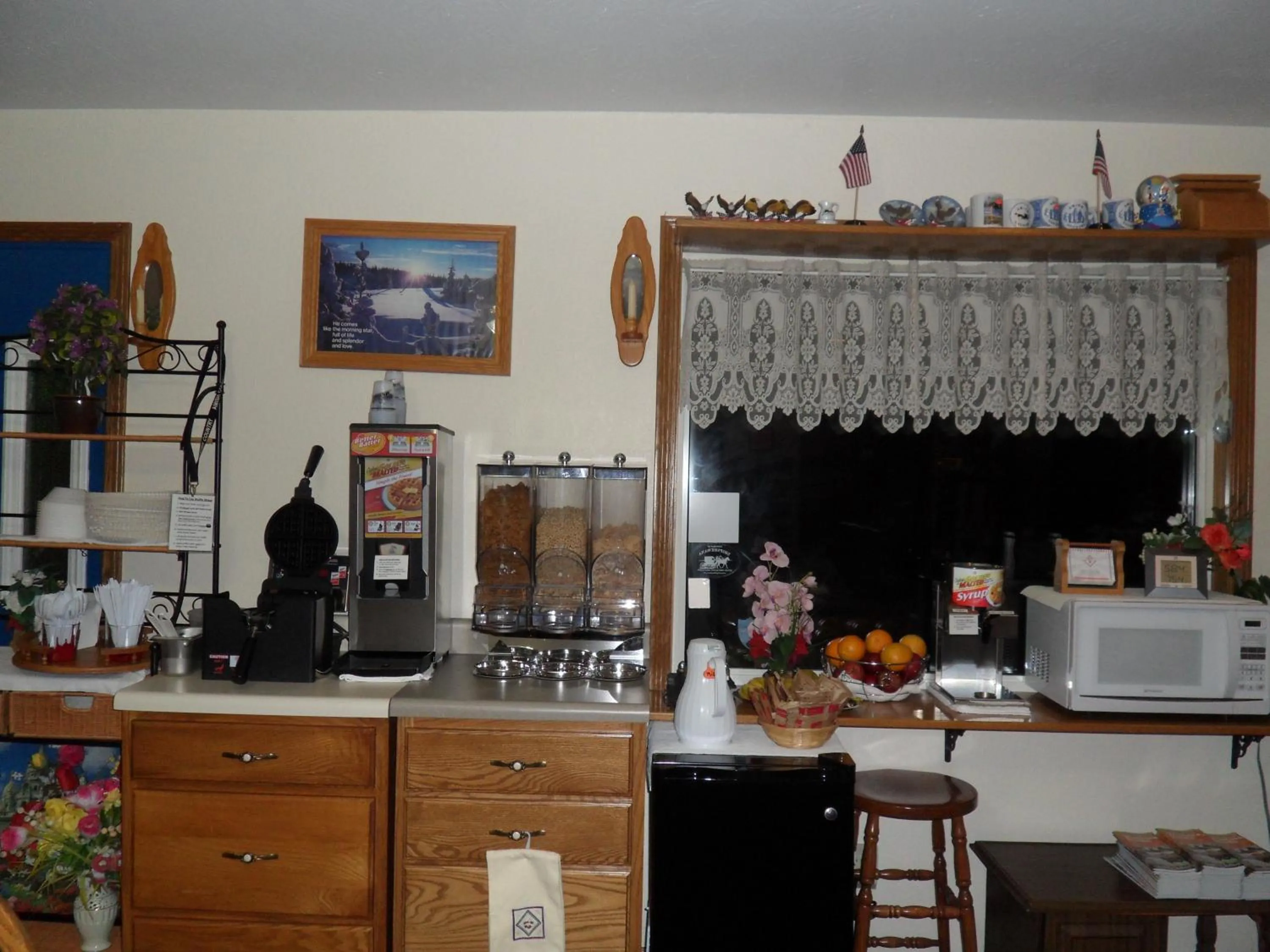 Restaurant/places to eat in Der Ruhe Blatz Motel