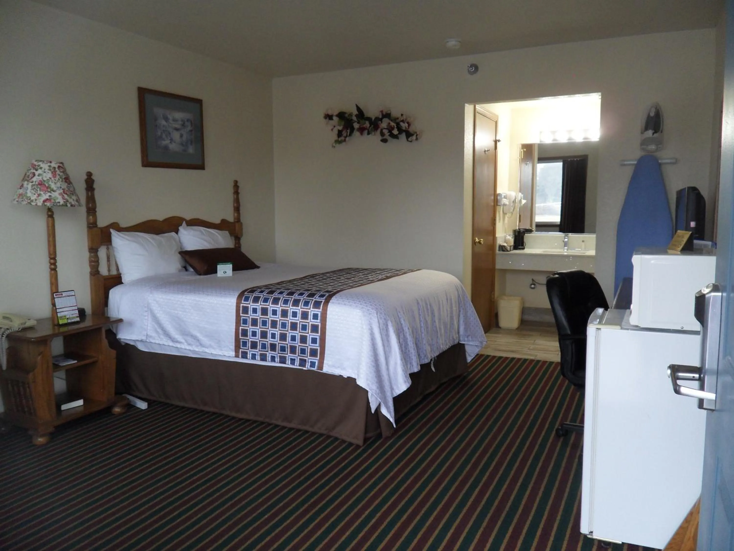 Bed in Der Ruhe Blatz Motel