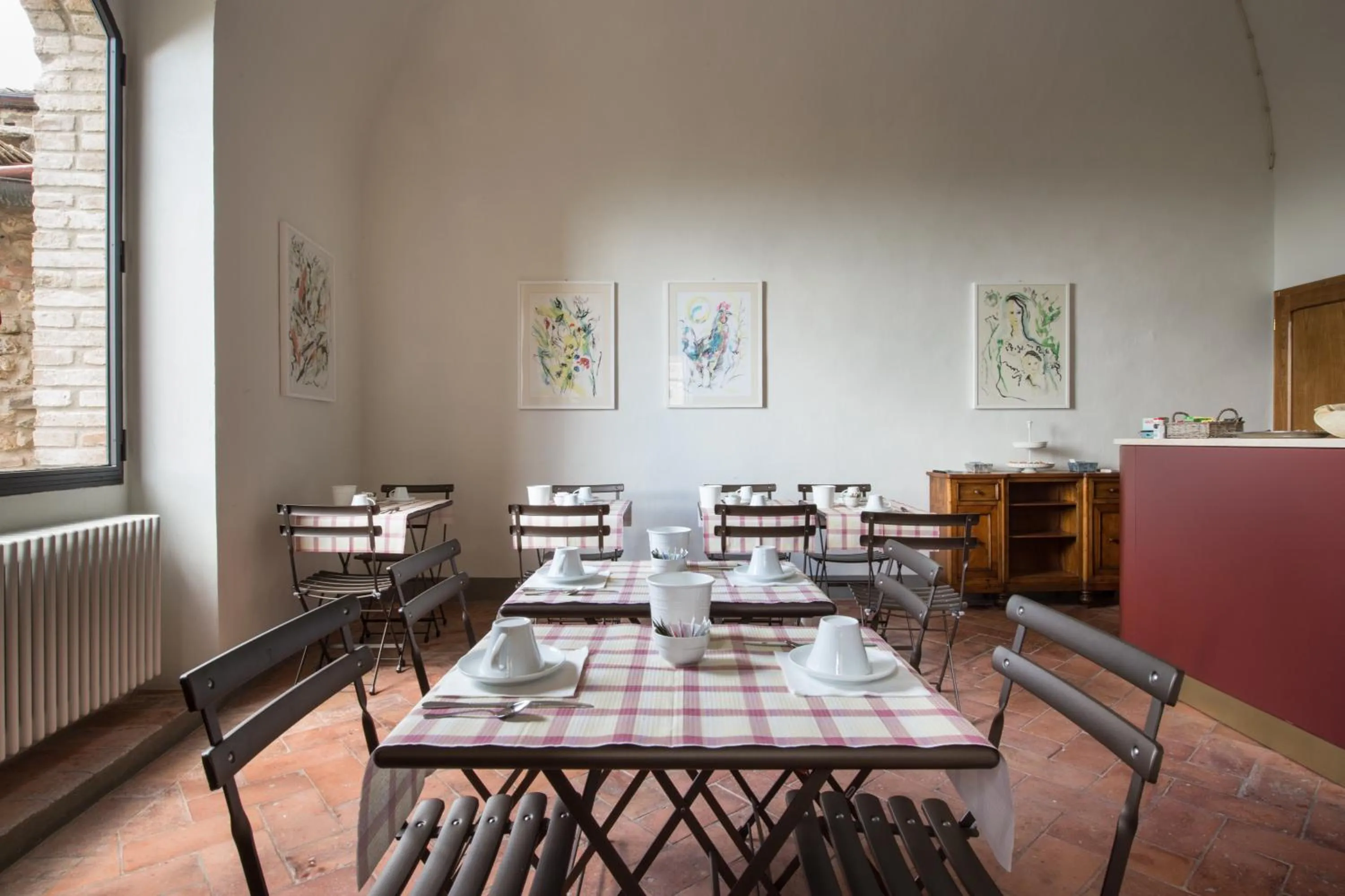 Continental breakfast in B&B San Gimignano Diffuso