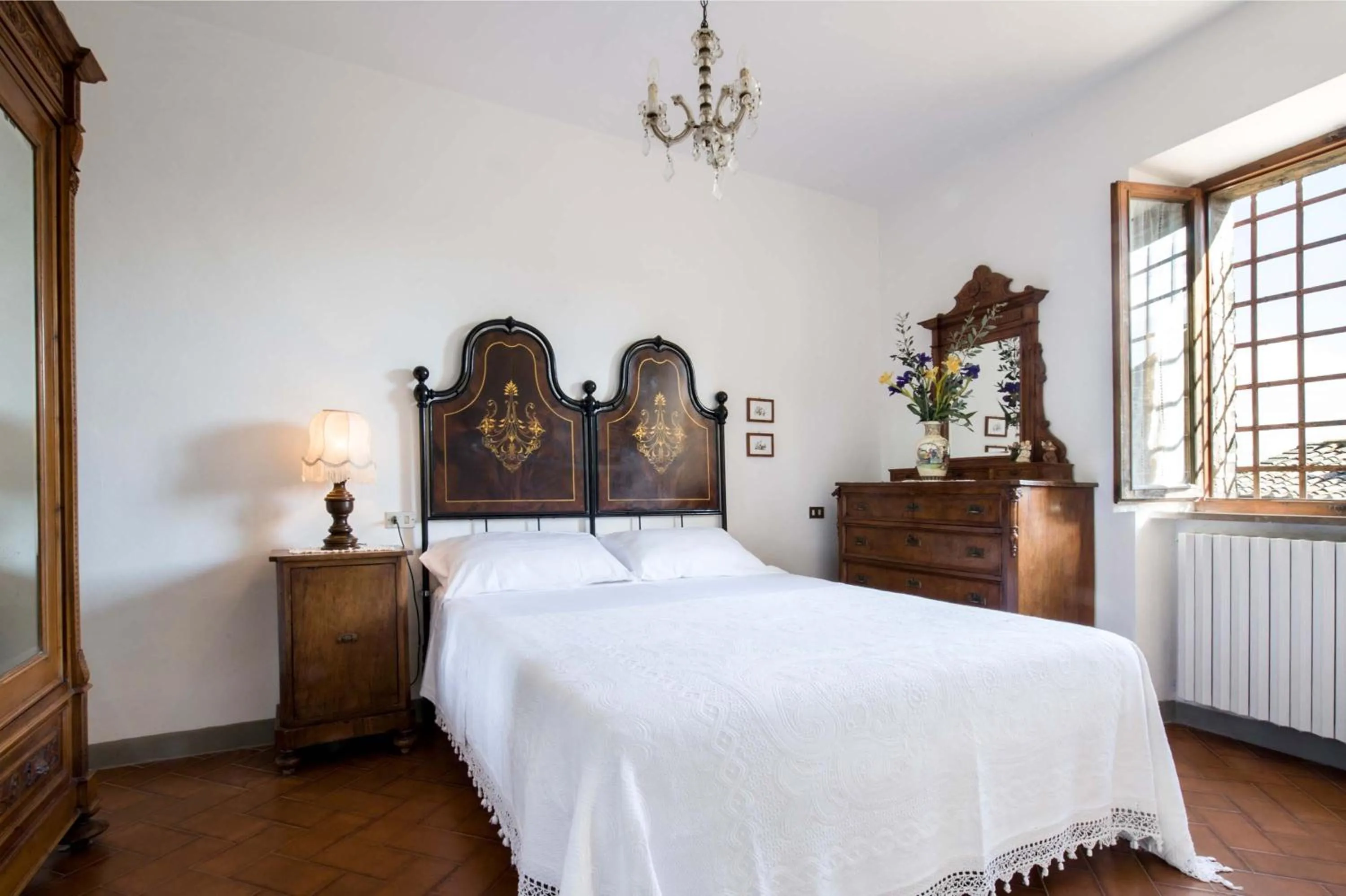Bedroom, Bed in B&B San Gimignano Diffuso