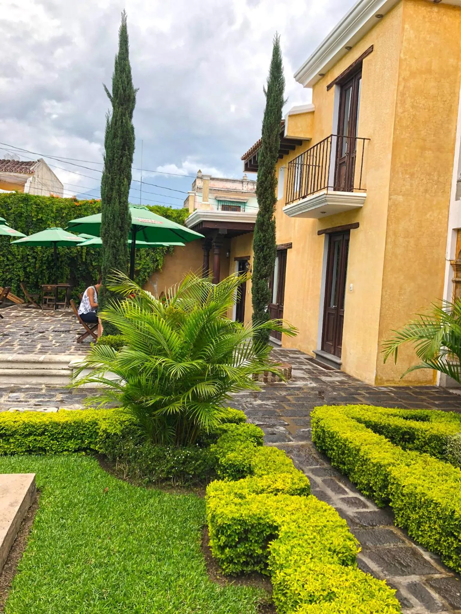 Property building in Casa Mia Hotel