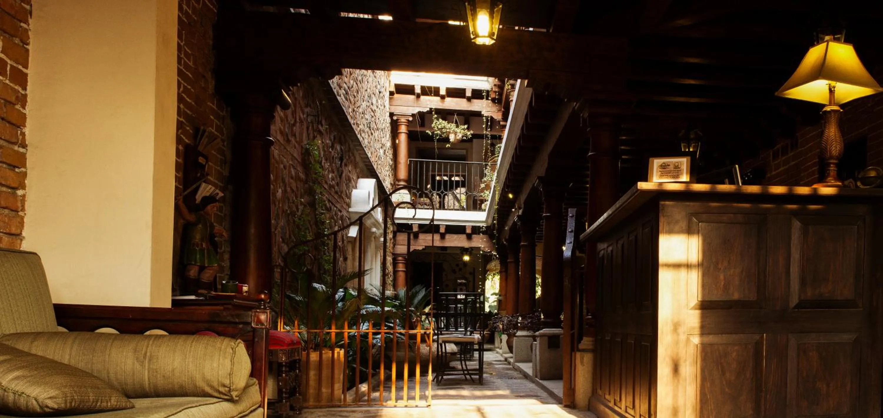 Facade/entrance in Casa Mia Hotel