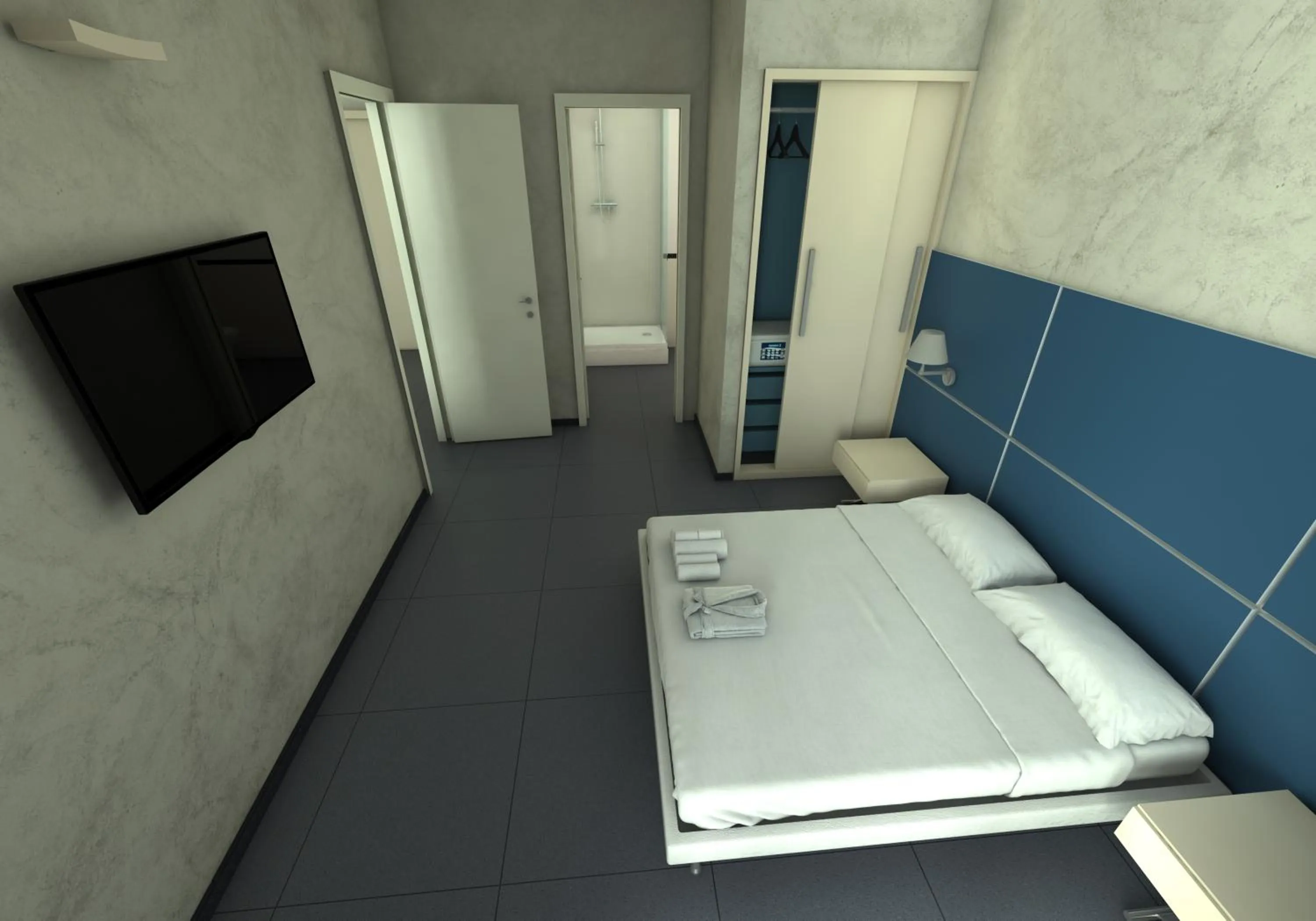 Bedroom, Bed in Home Club Suite Hotel