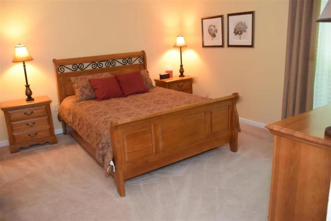 Bed in Seven Springs Resort Properties
